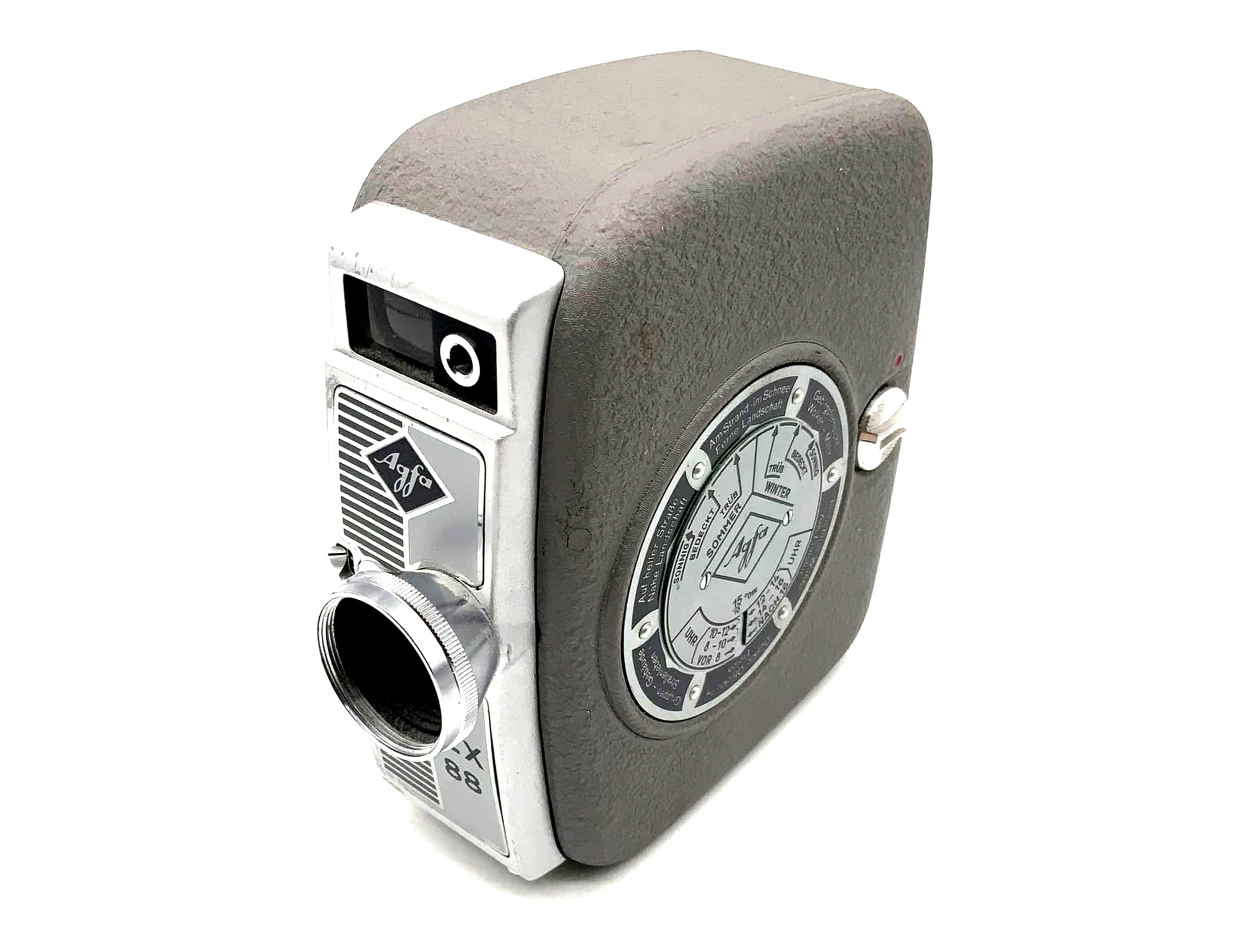 Agfa Movex 88 Filmkamera mit Kine-Anastigmat 1:2.5/11 Doppel 8mm Kamera