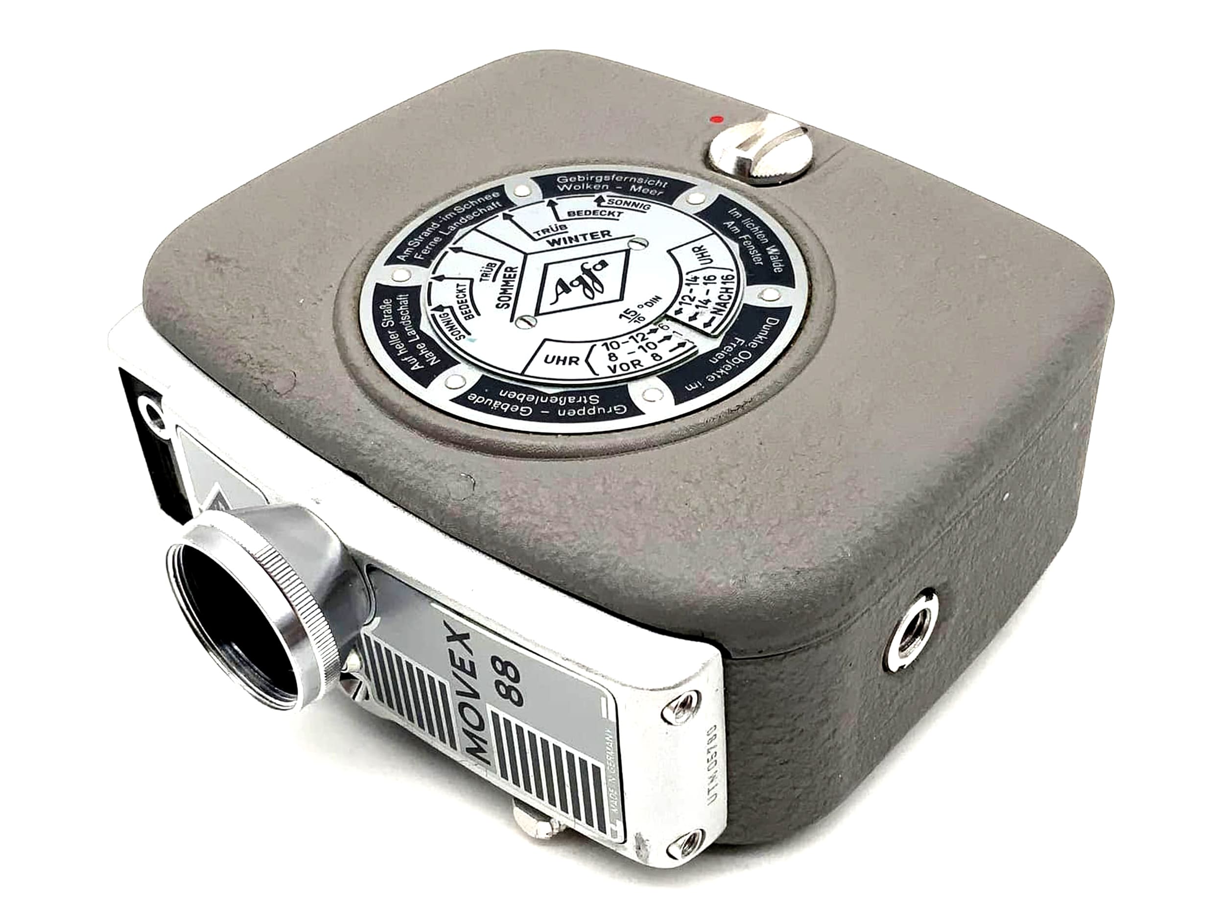 Agfa Movex 88 Filmkamera mit Kine-Anastigmat 1:2.5/11 Doppel 8mm Kamera