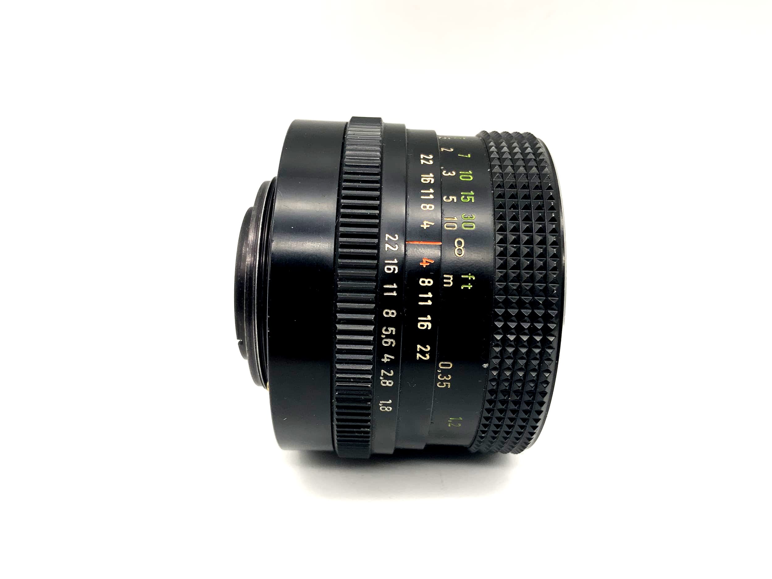 Carl Zeiss 50mm 1:1.8 Objektiv MC Pancolar electric DDR Kamera Camera Lens (M42)