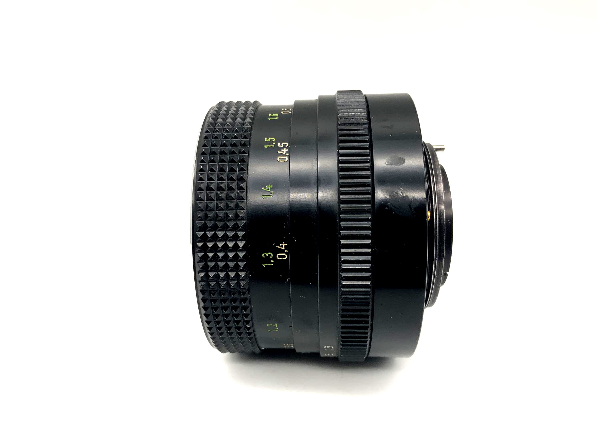 Carl Zeiss 50mm 1:1.8 Objektiv MC Pancolar electric DDR Kamera Camera Lens (M42)