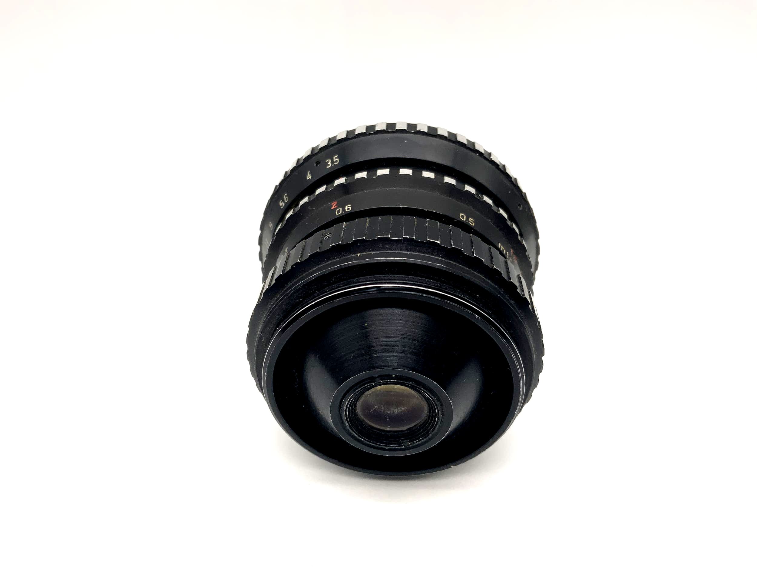 Enna München 35mm 1:3.5 Objektiv Lithagon Zebra Kamera Camera Lens (M42)