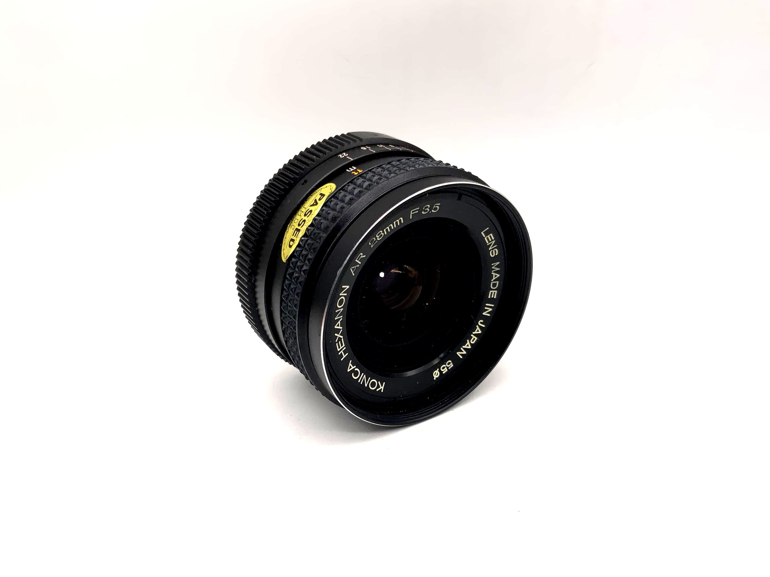 Konica 28mm 1:3.5 Objektiv Hexanon AR Kamera Camera Lens (Konica AR)