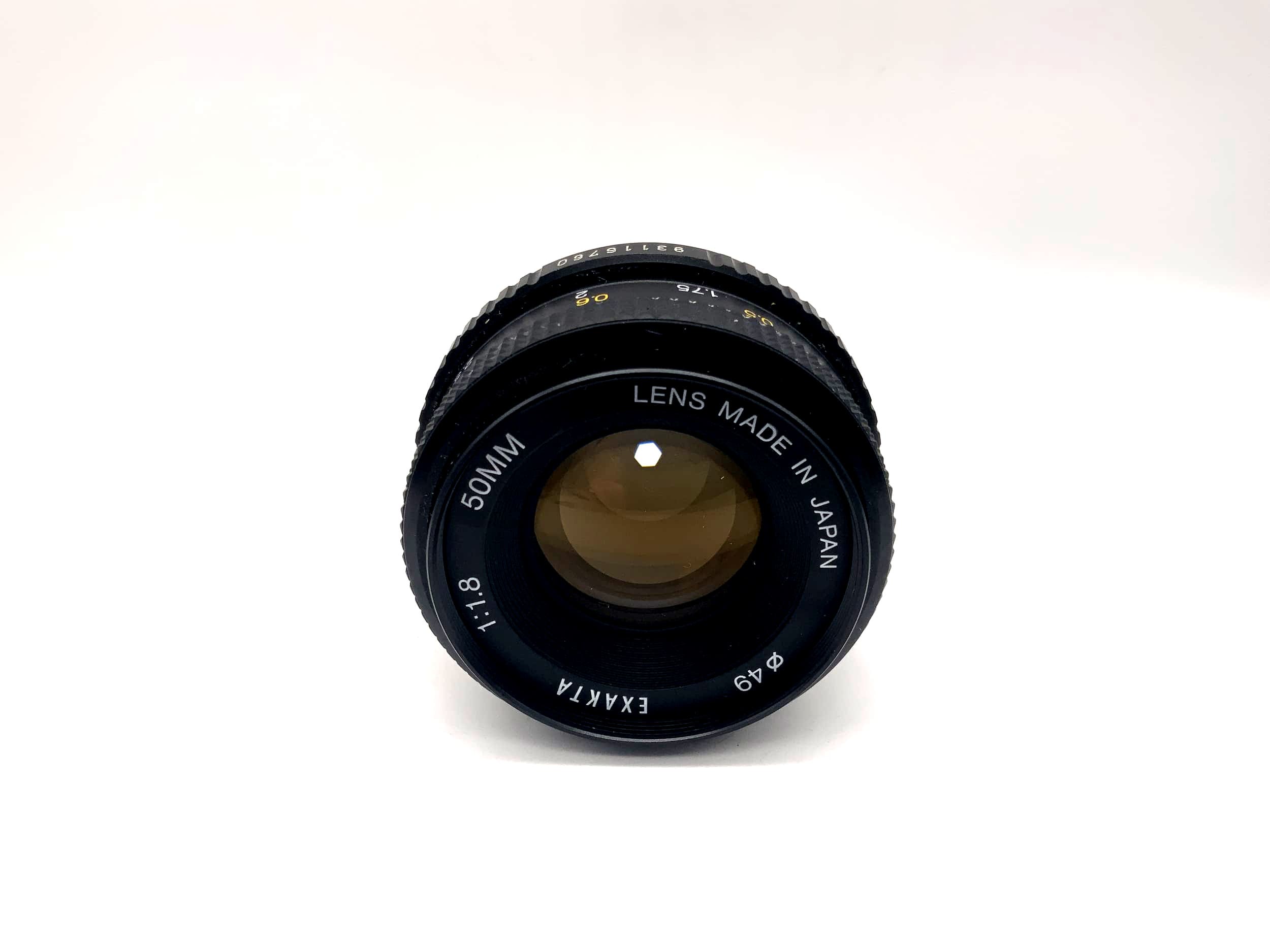 Exakta 50mm 1:1.8 Objektiv Kamera Camera Lens (Pentax K)