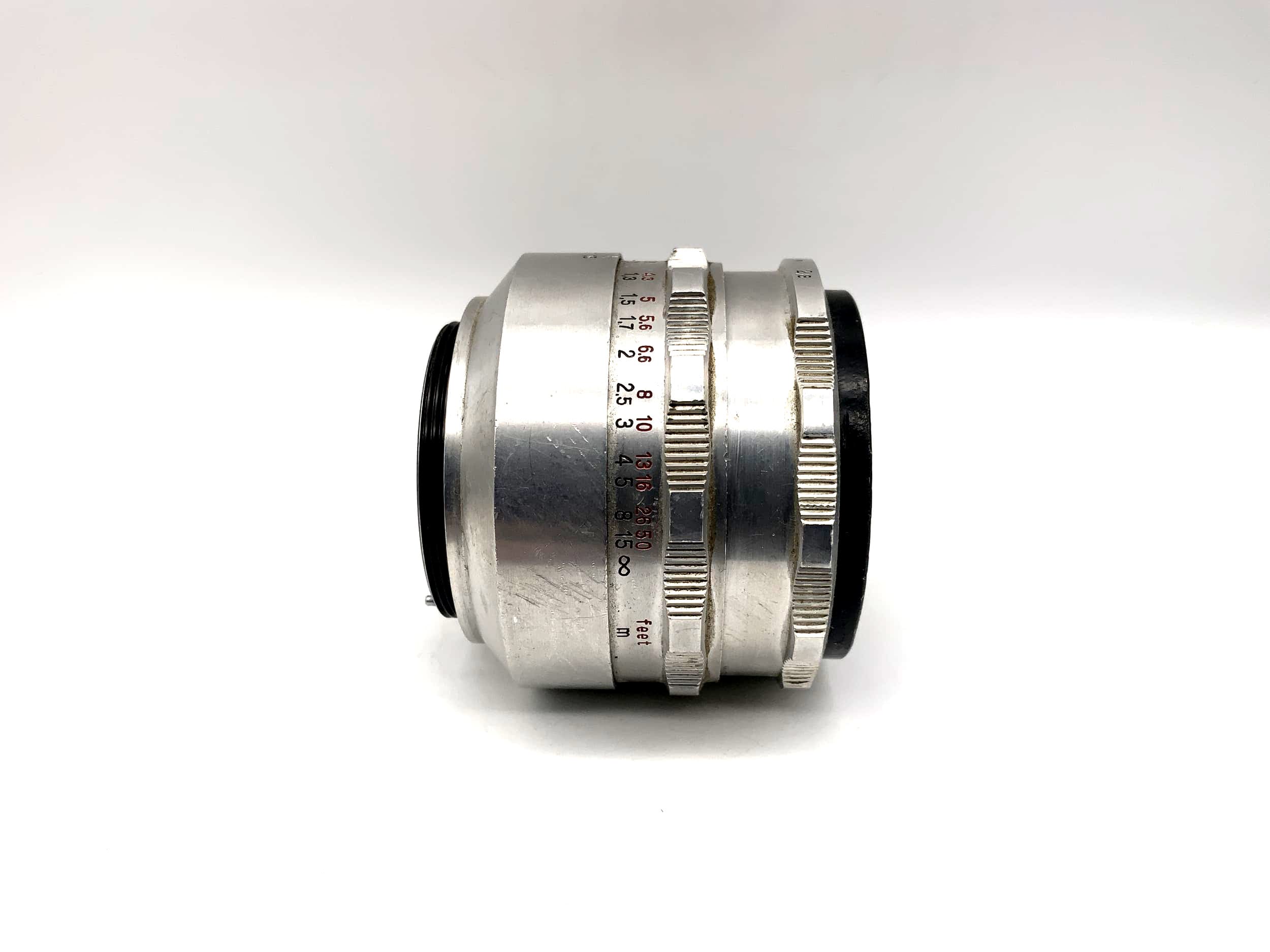 Carl Zeiss 50mm 1:2.8 Objektiv Tessar 9 Blades Kamera Camera Lens (M42)