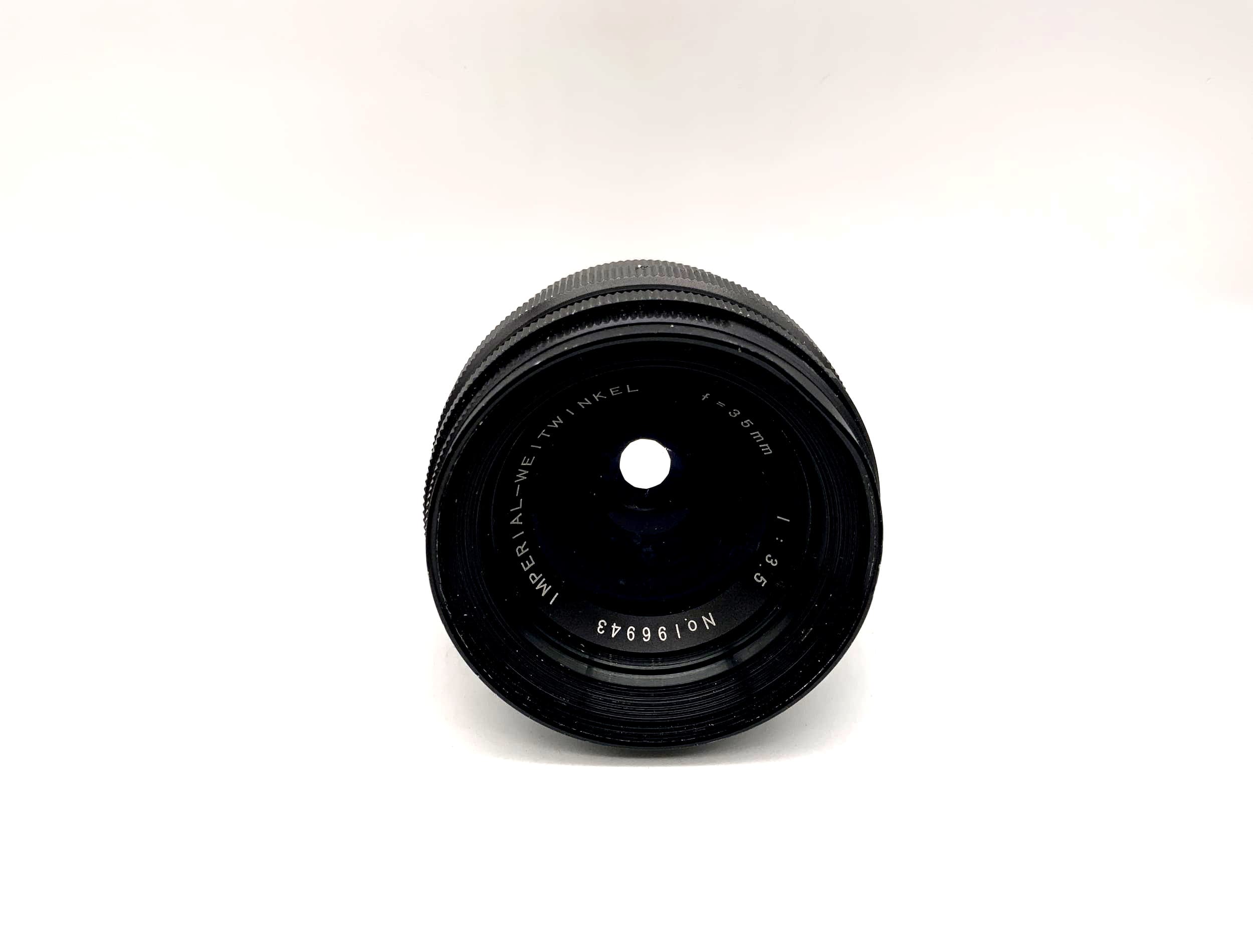 Imperial 35mm 1:3.5 Objektiv Weitwinkel ww Kamera Camera Lens (Exa)