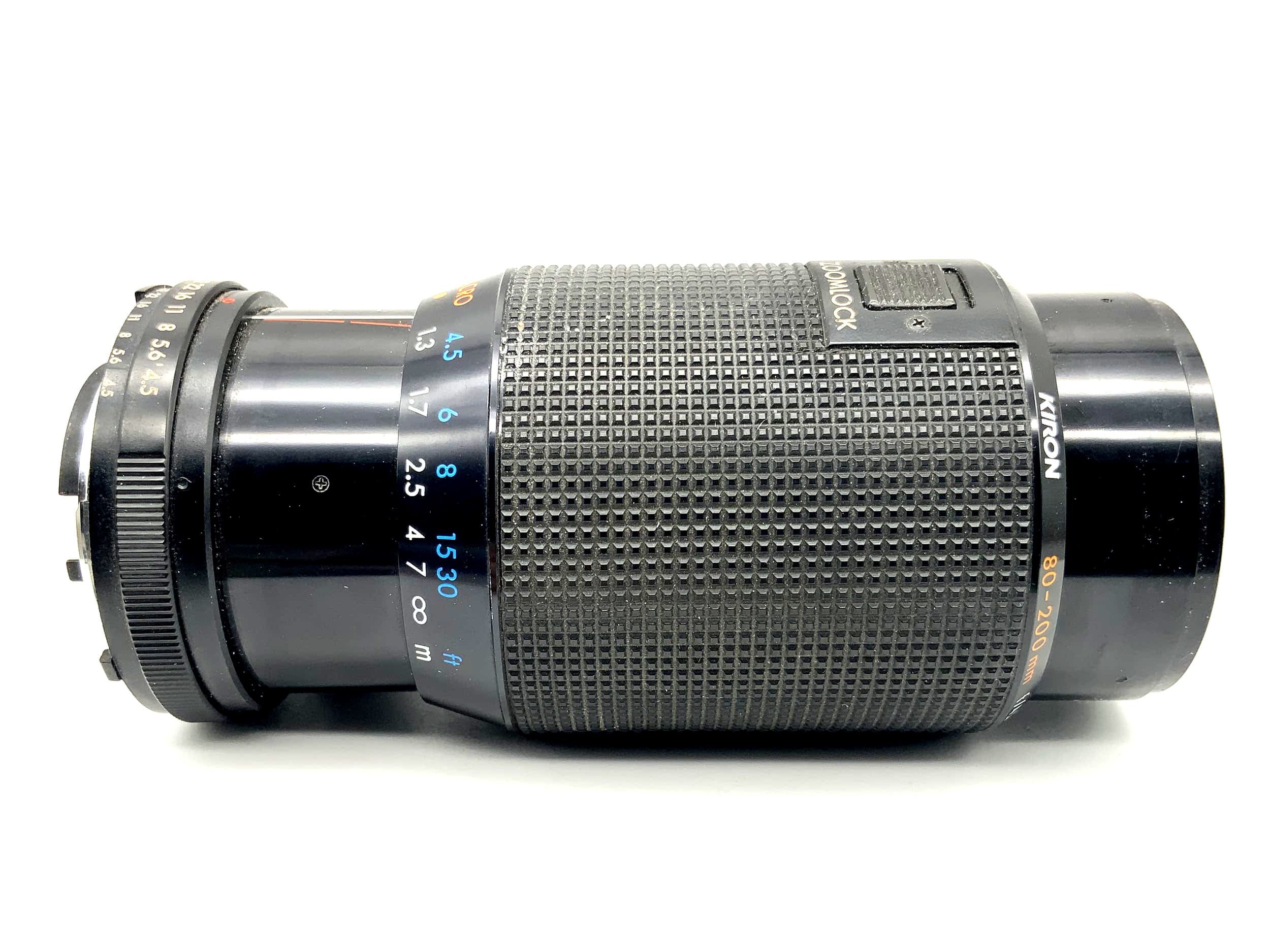Kiron 80-200mm 1:4-4.5 Objektiv in OVP Zoomlock AI-S Kamera Lens (Nikon F)