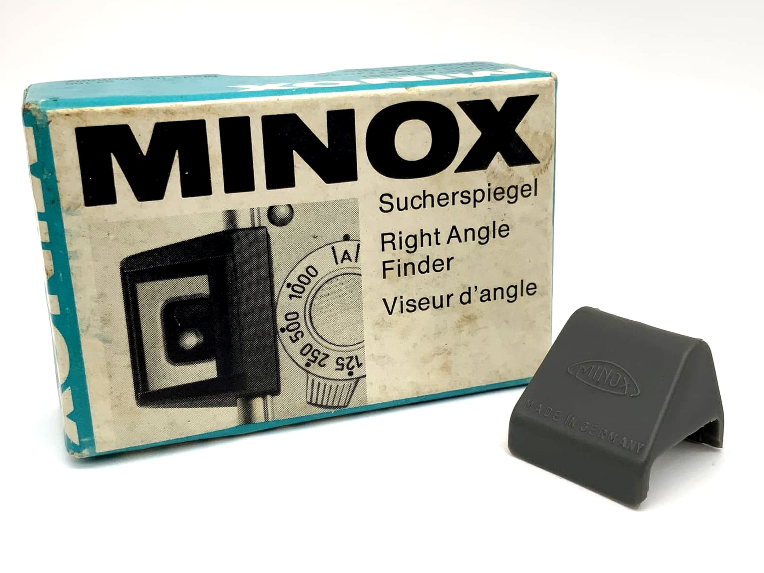 Viseur Minox à miroir d'angle droit avec emballage d'origine