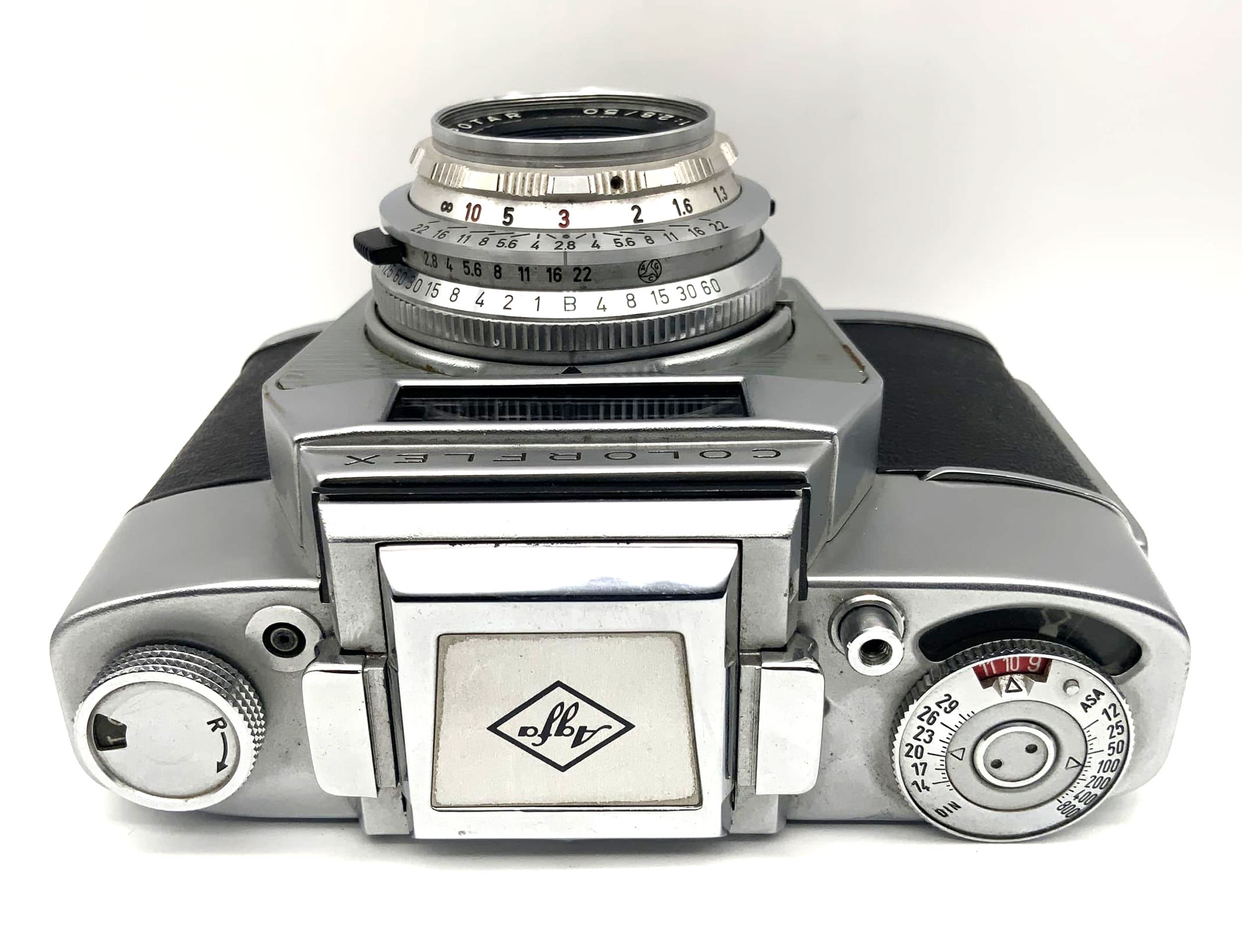 Agfa Color Reflex 35mm Spiegelreflexkamera SLR analog mit Apotar 1:2.8/50 Body