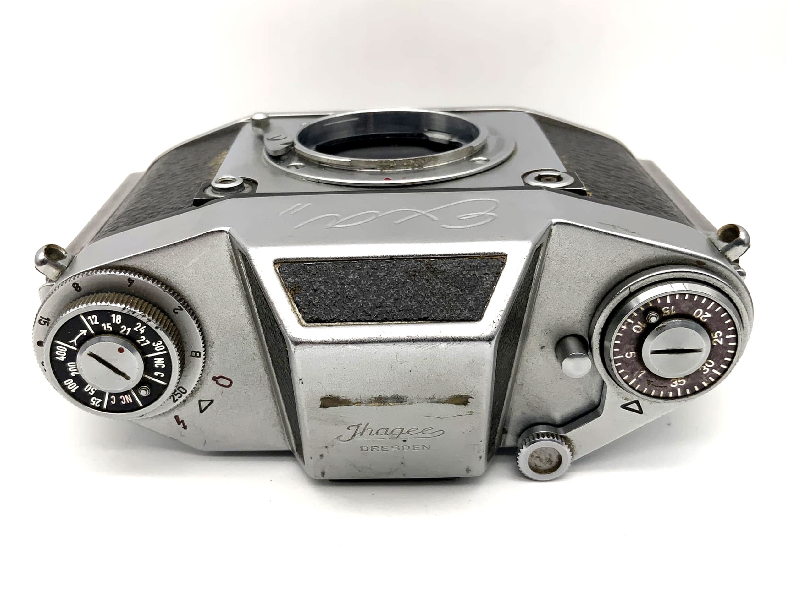 Exa II 35mm Spiegelreflexkamera SLR analog Ihagee Dresden Body Gehäuse (Exa)