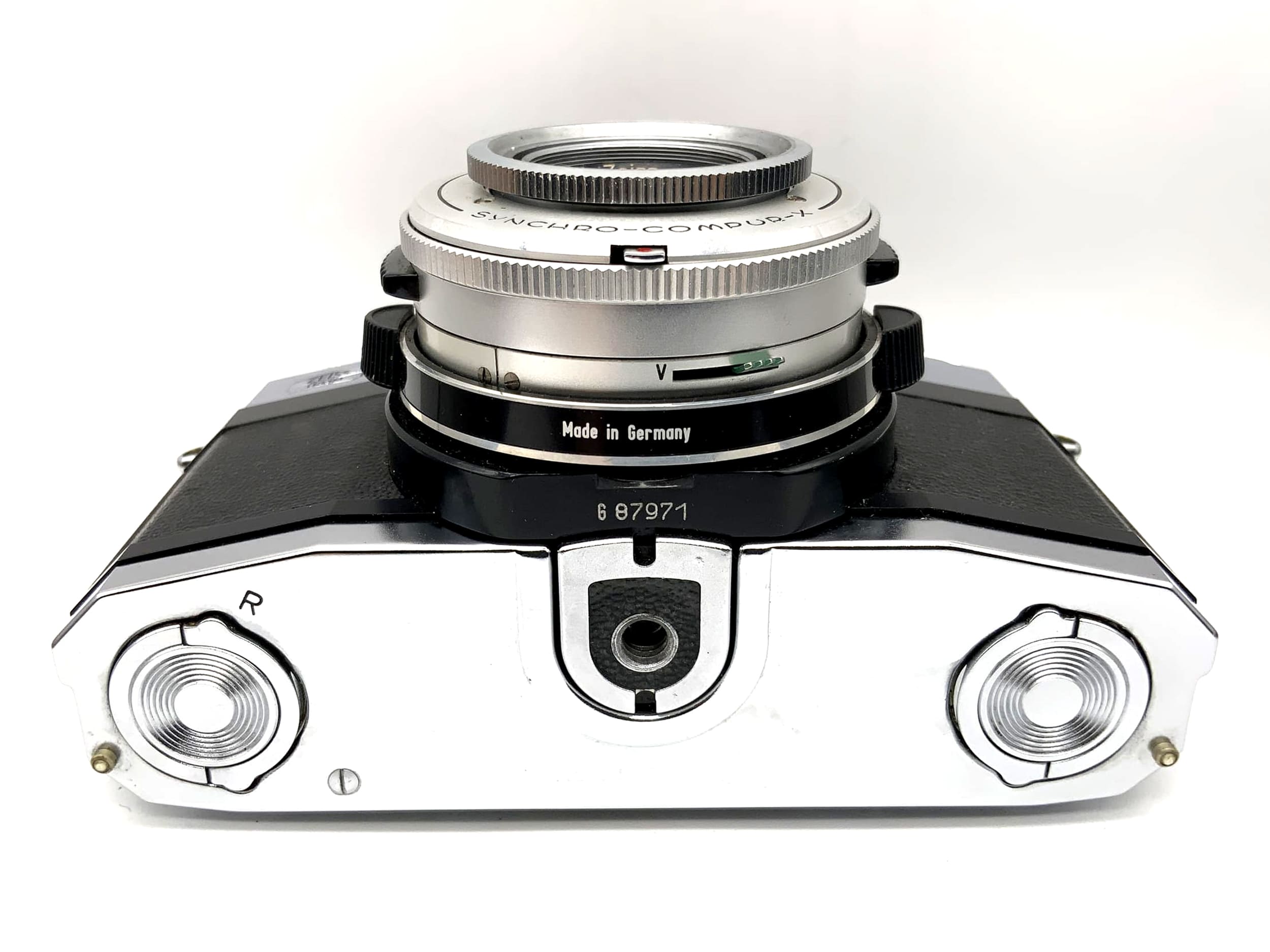 Zeiss Ikon Contaflex B 35mm SLR Tessar 2.8/50 Synchro Compur-X Body Beli defekt!