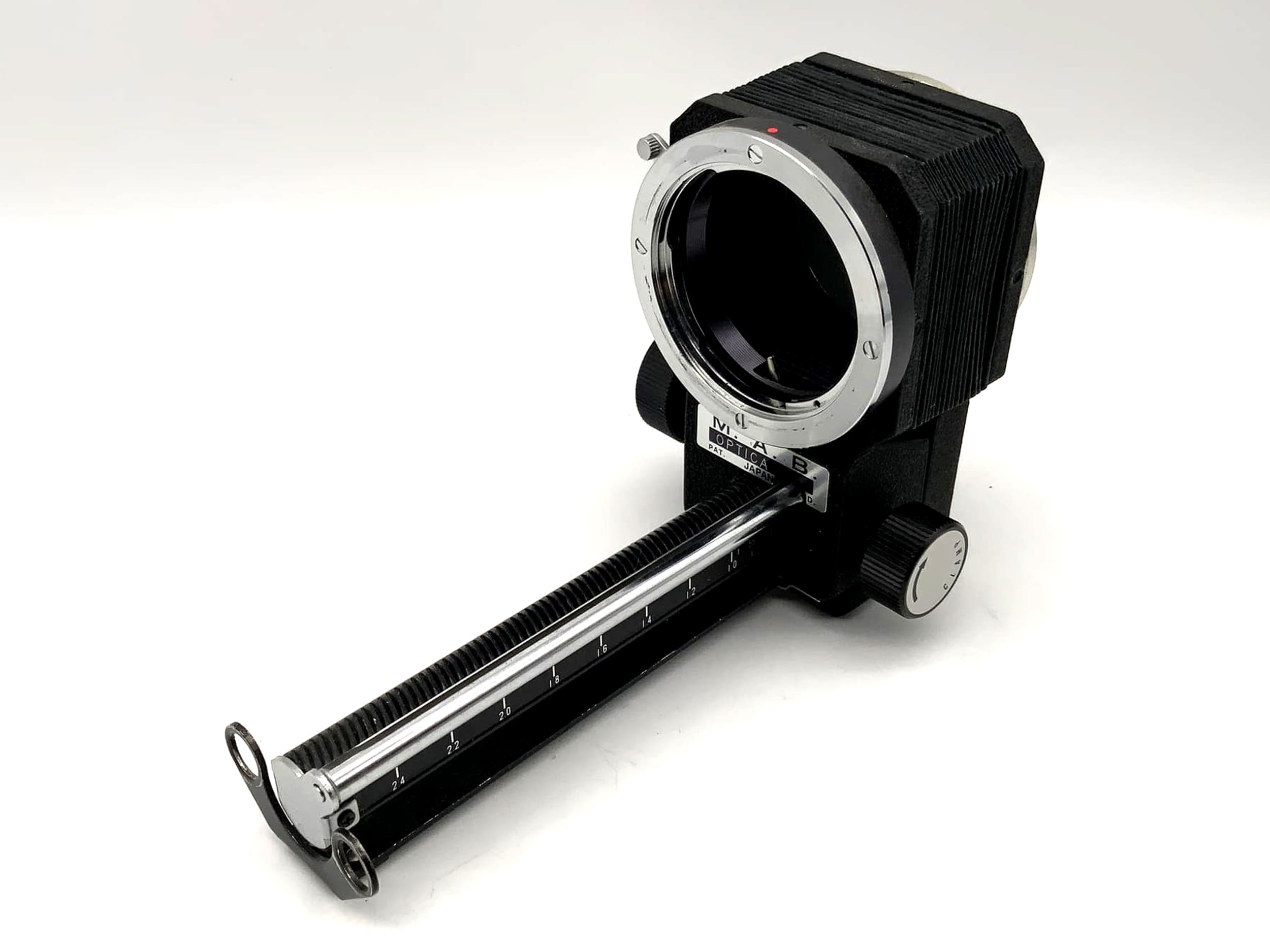 Optica Bellows Unit MAB Black Bellows Macro Bellows (Minolta MD)