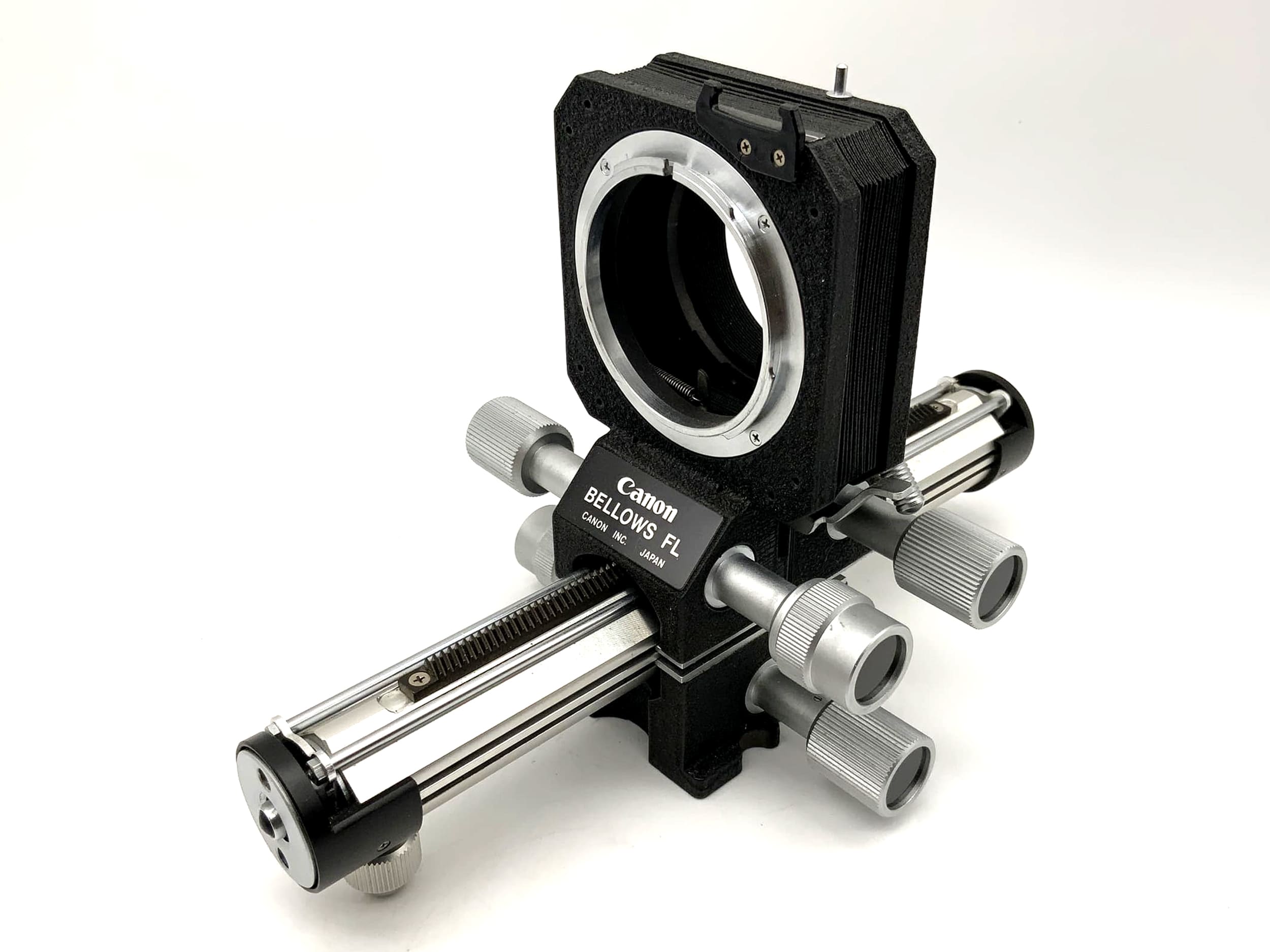 Canon Bellows FL black bellows unit, stepless extension, with original packaging (Canon FD)