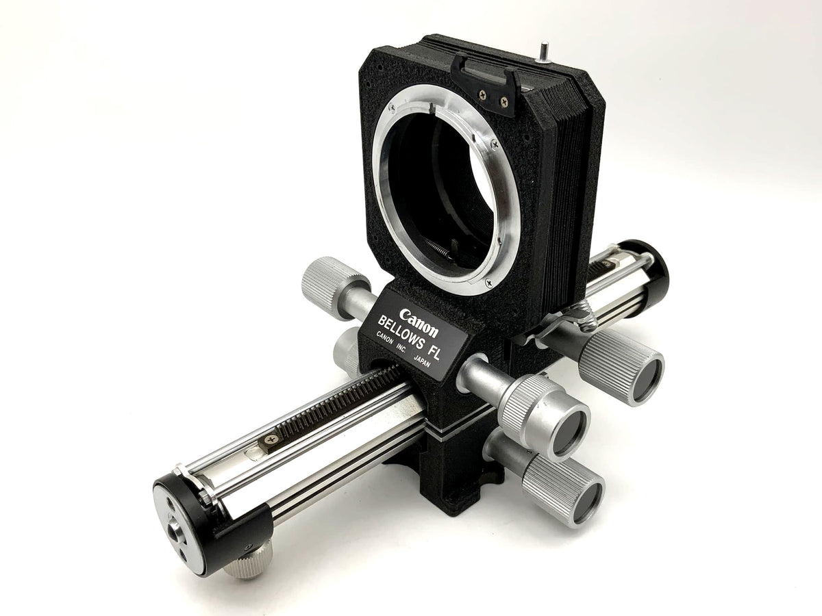 Canon Balgengerät Bellows FL schwarz Stufenloser Auszug mit OVP (Canon FD)