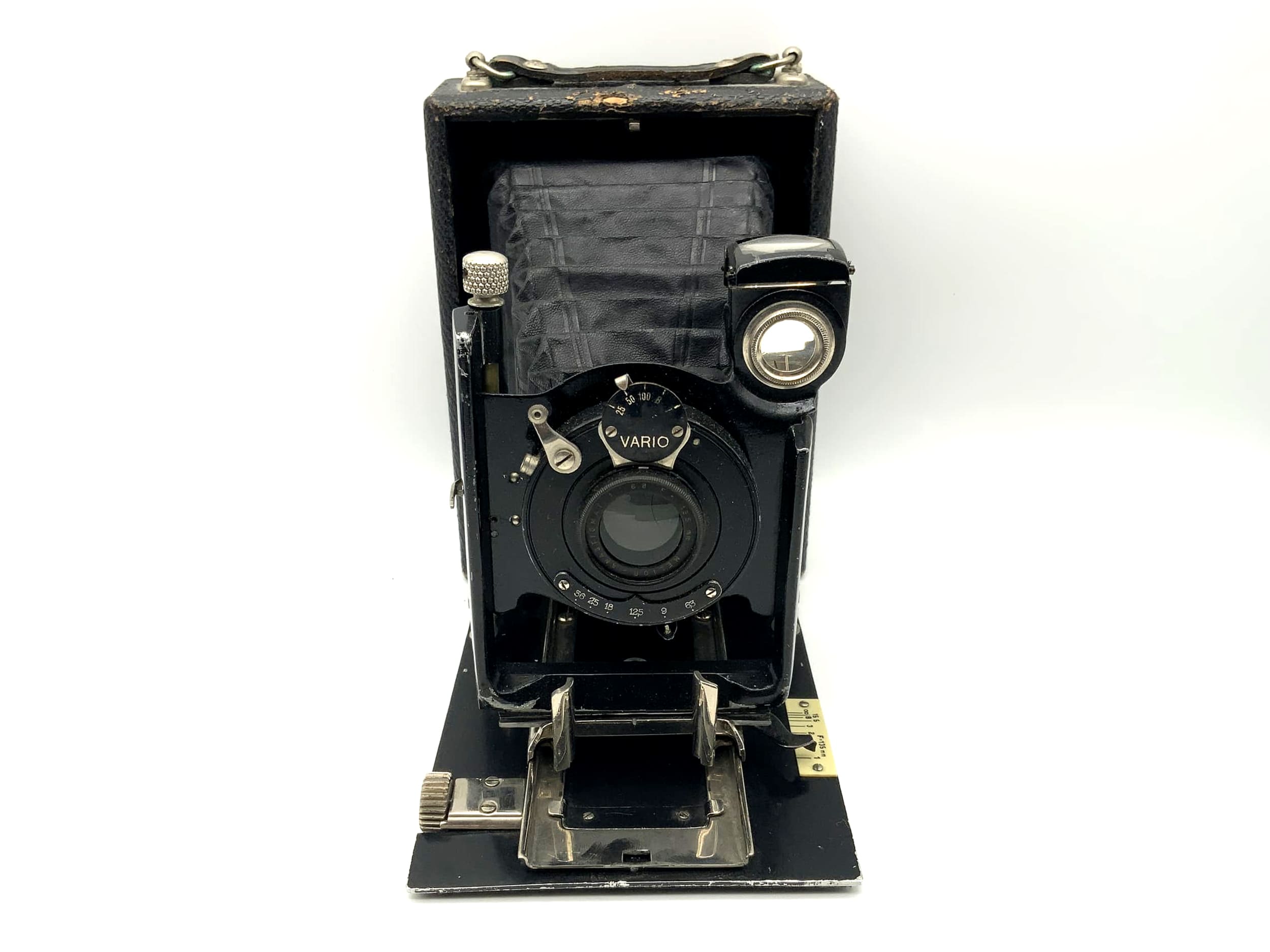 Plattenkamera mit Melior Anastigmat 1:6.8 F135mm Vario Analogkamera