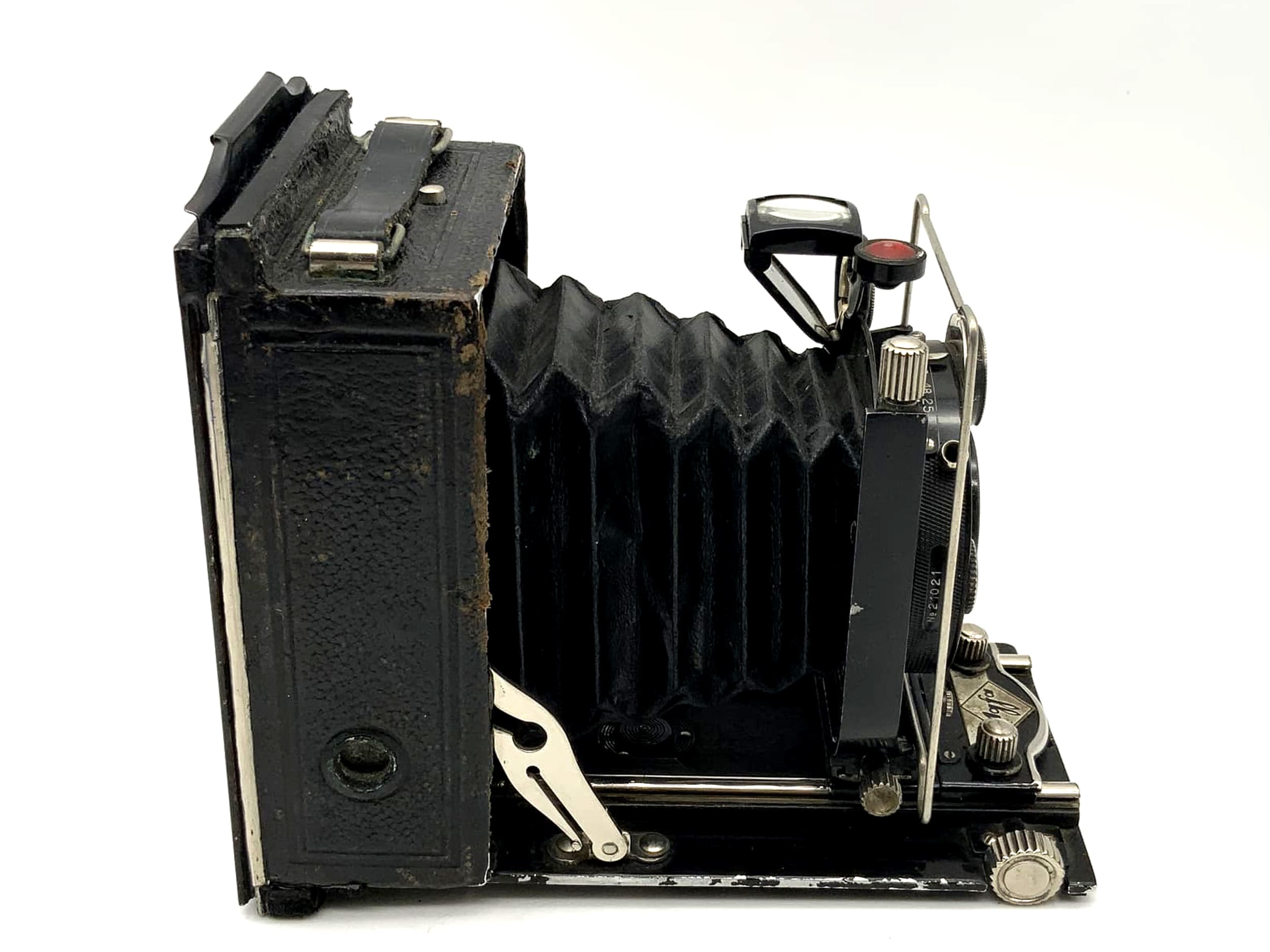 Agfa Isolar 404 Plattenkamera mit Doppel-Anastigmat 1:4.5 F=10,5cm Compur