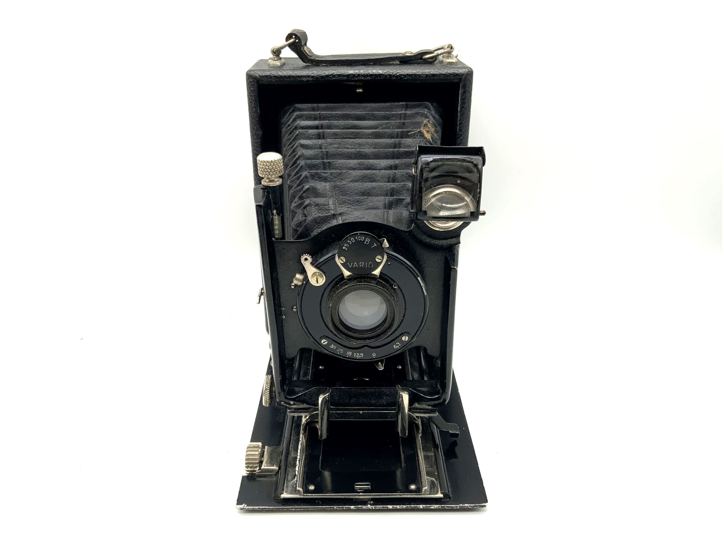 H. Bauer & Söhne Plattenkamera mit Dopp. Anastigmat Splendar 1:6.8 F=135mm Vario