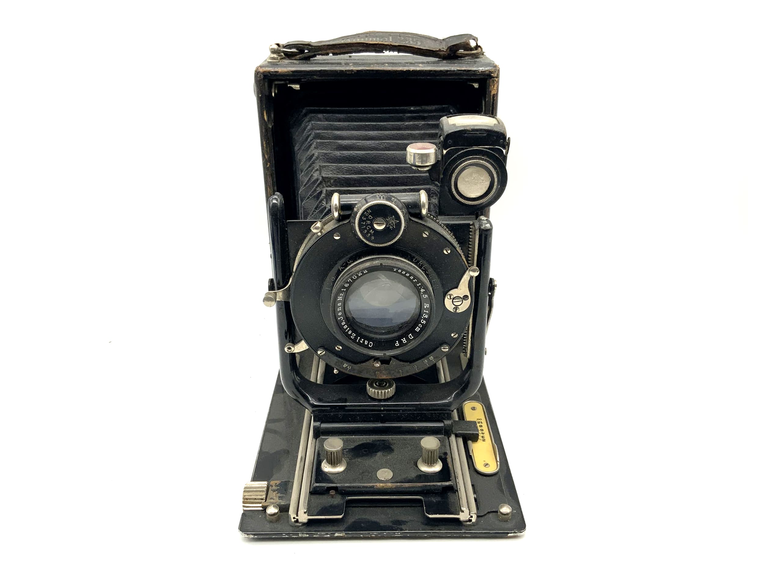 ICA Minimal 235 Plattenkamera mit Carl Zeiss Tessar 1:4.5 f=13,5cm Compur