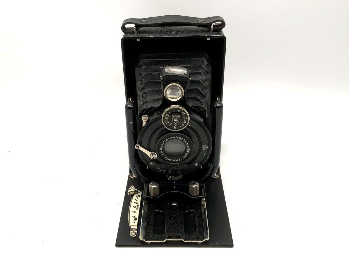 Voigtländer VAG Plattenkamera mit Anastigmat Voigtar 1:6.3 F=10,5cm Analogkamera