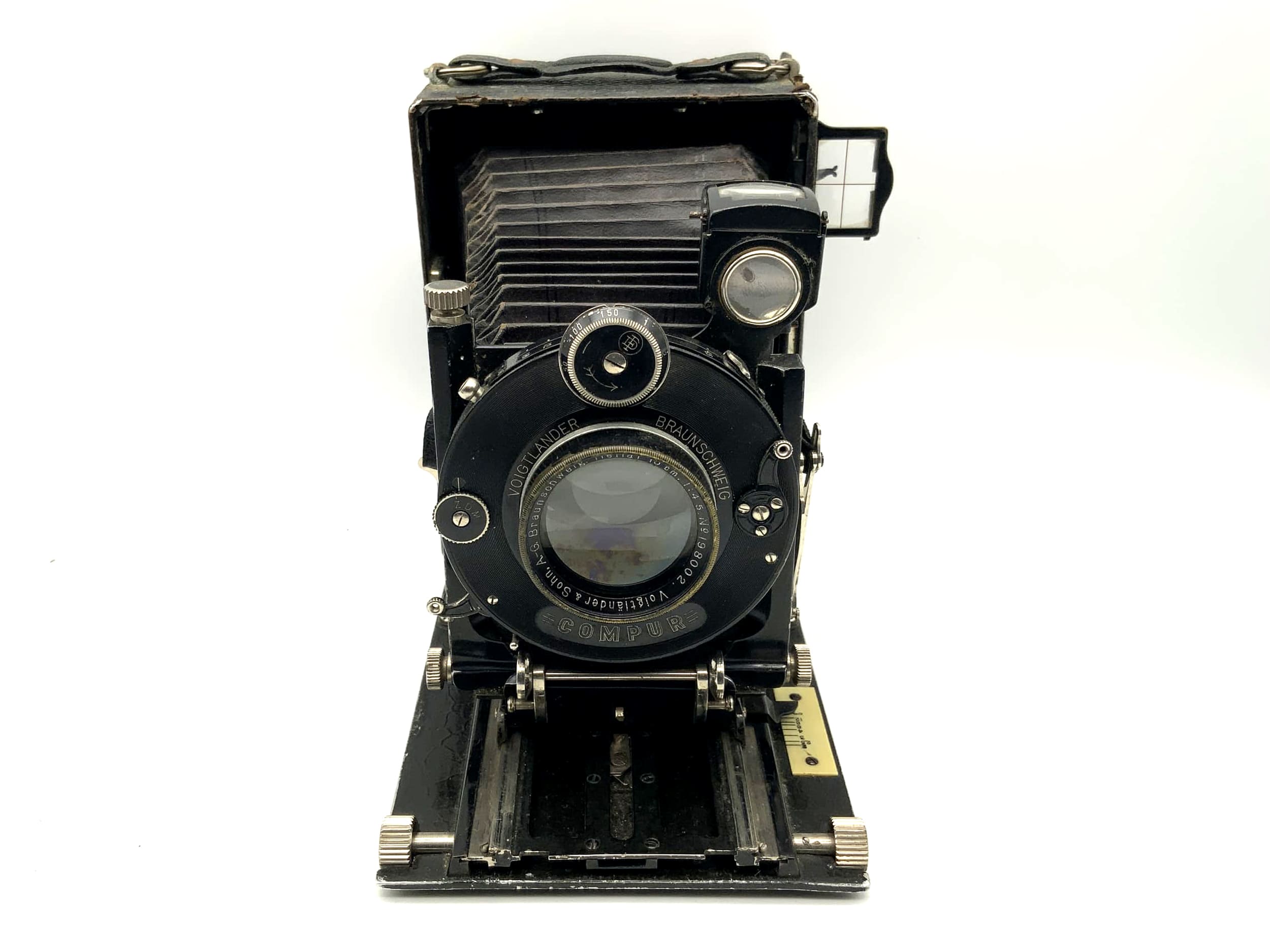 Voigtländer Bergheil Plattenkamera mit Heliar 15cm 1:4.5 Analogkamera