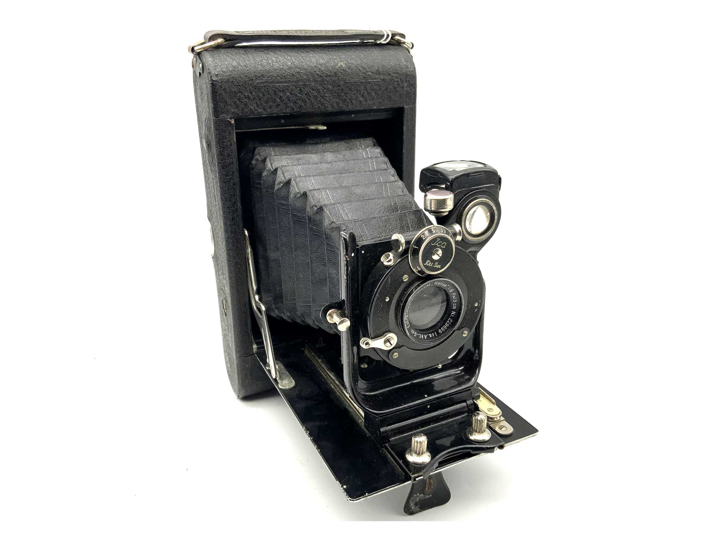 Ica Dresden Plattenkamera mit Extra Rapid Aplanat Helios 1:8 F=13cm