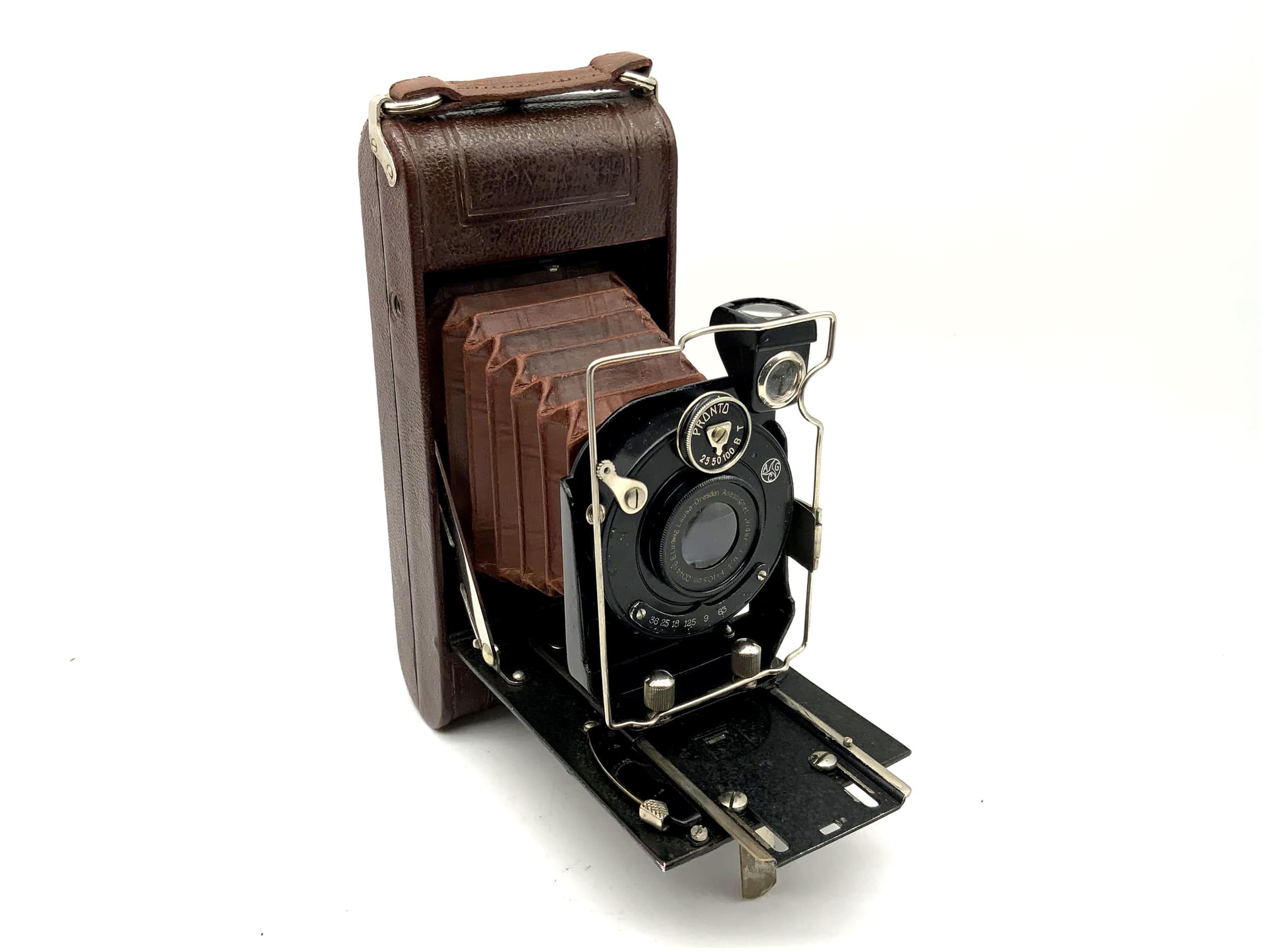 Klappkamera mit Anastigmat Vidar 1:6.3 F=10,5cm Pronto Analogkamera Analogkamera