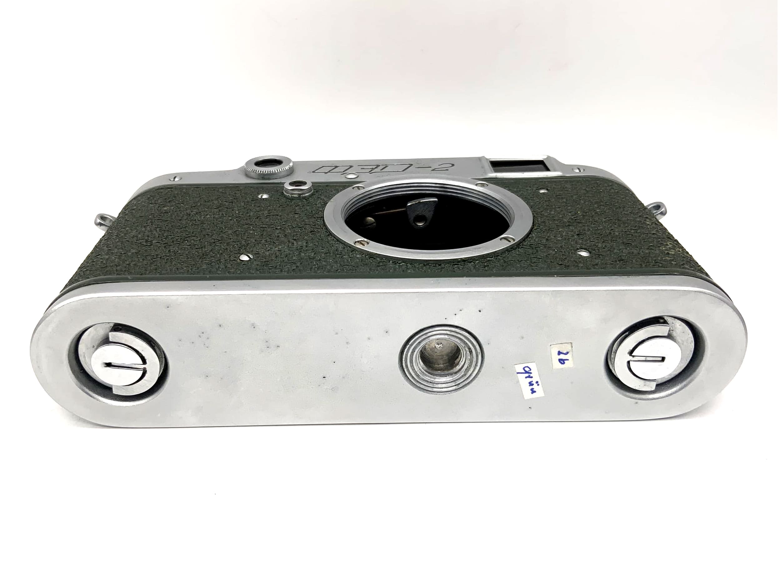 FED 2 Typ B Messsucherkamera grün Analogkamera Body Gehäuse Sucherkamera (M39)