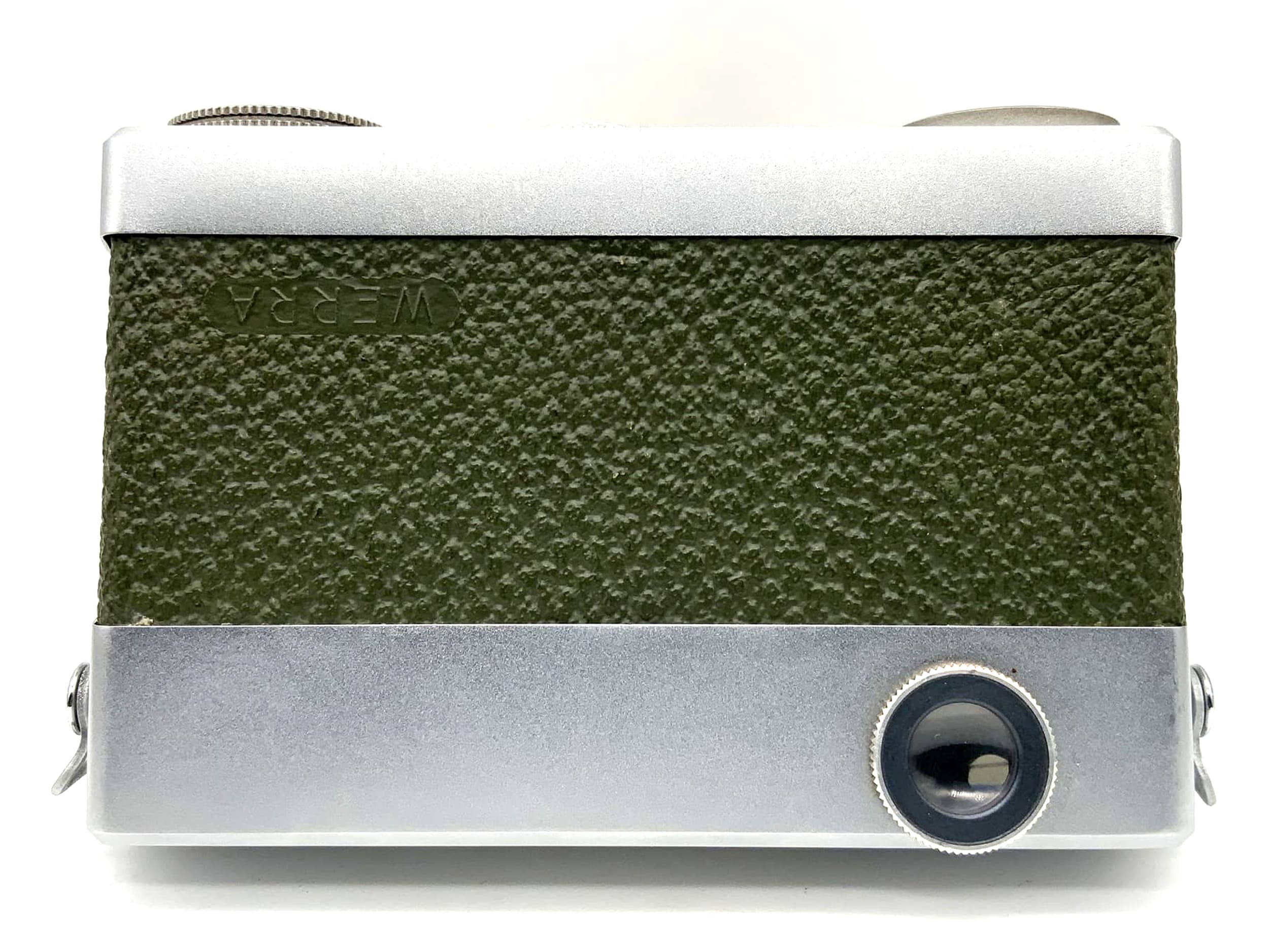 Carl Zeiss Werra 1 Sucherkamera Tessar 2.8/50 oliv grün mit Tasche Analogkamera