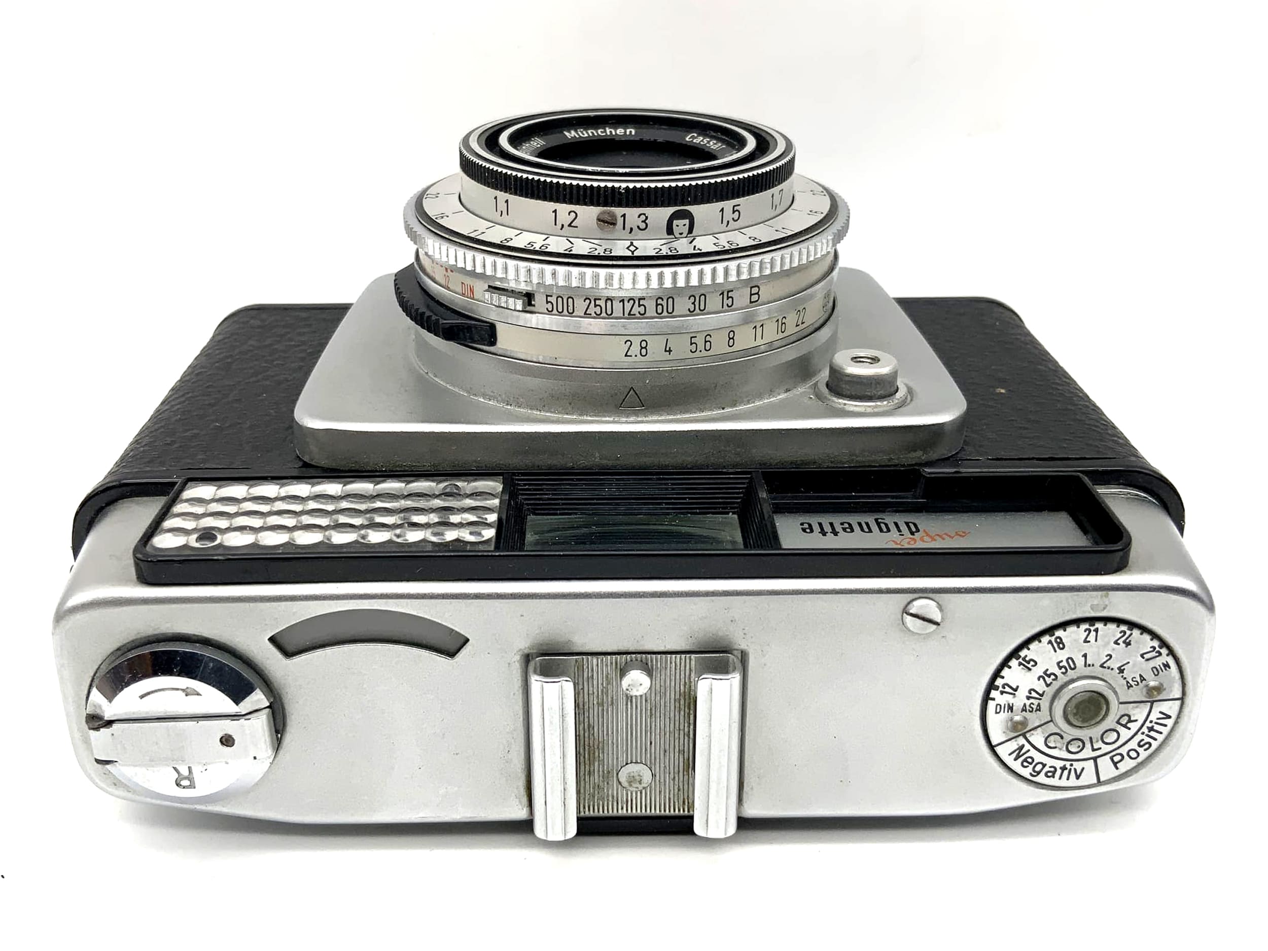 Dacora Super Dignette Sucherkamera mit Cassar 1:2.8 f=45mm Prontor 500 LK