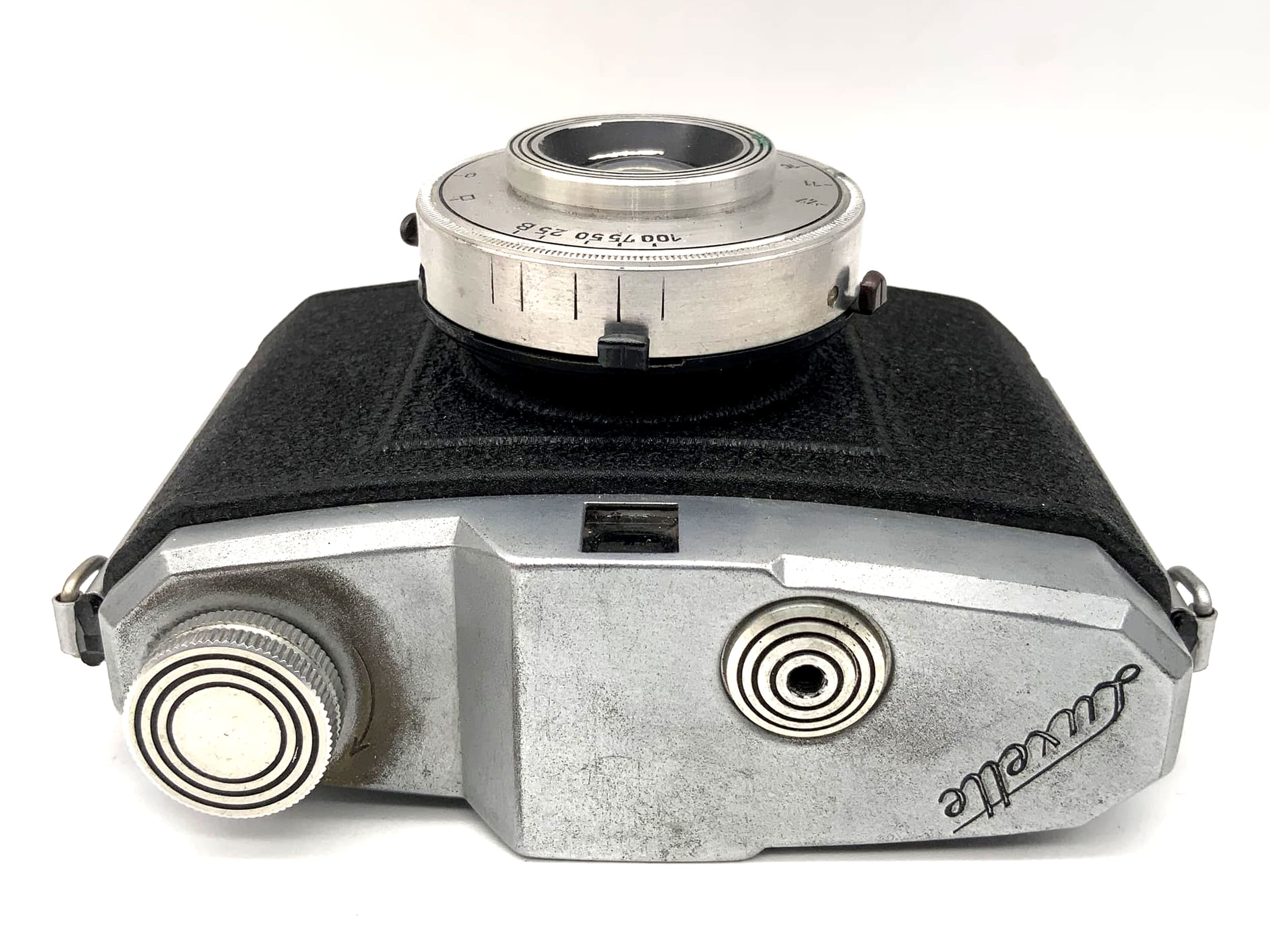 Luxette Cylux Sucherkamera mit Cymat 1:7.7 Kompaktkamera Analogkamera