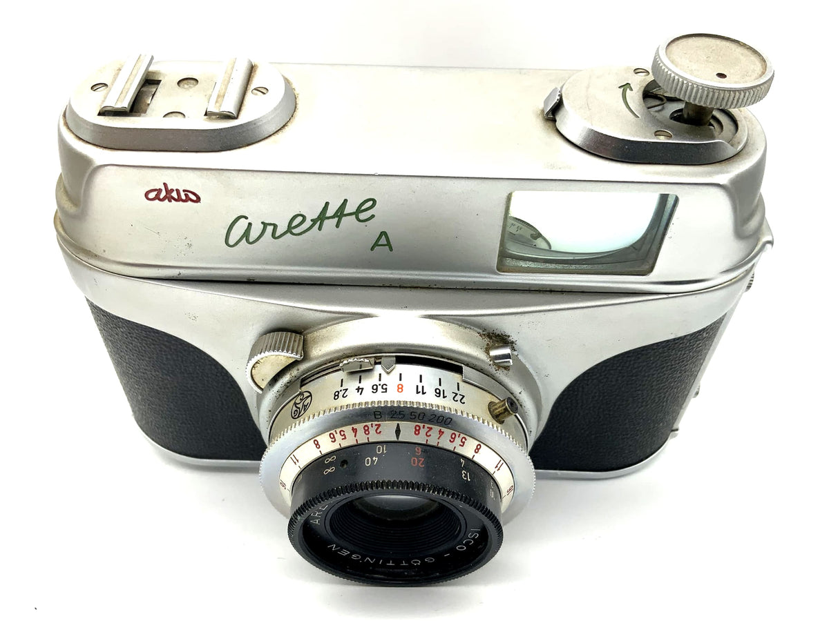 Aka Arette A Sucherkamera mit Arettar 1:2.8/45 Vario Kompaktkamera Analogkamera