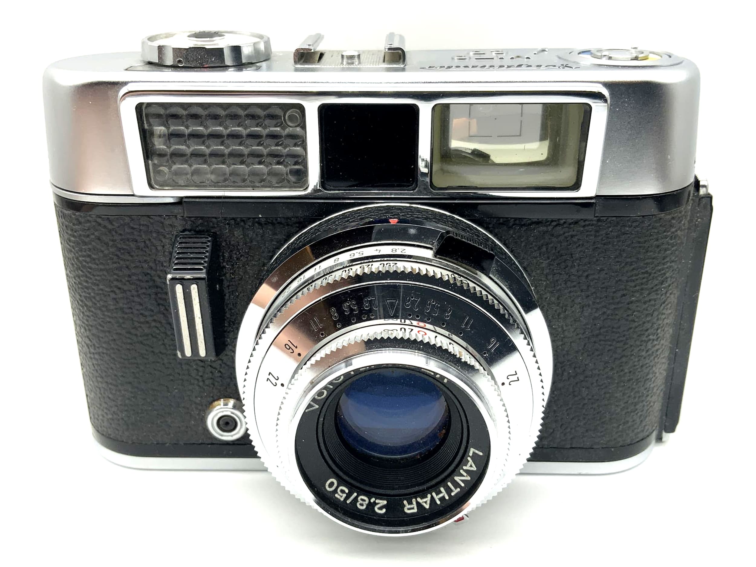 Voigtländer Vito CD Sucherkamera mit Lanthar 2.8/50 Pronto Analogkamera