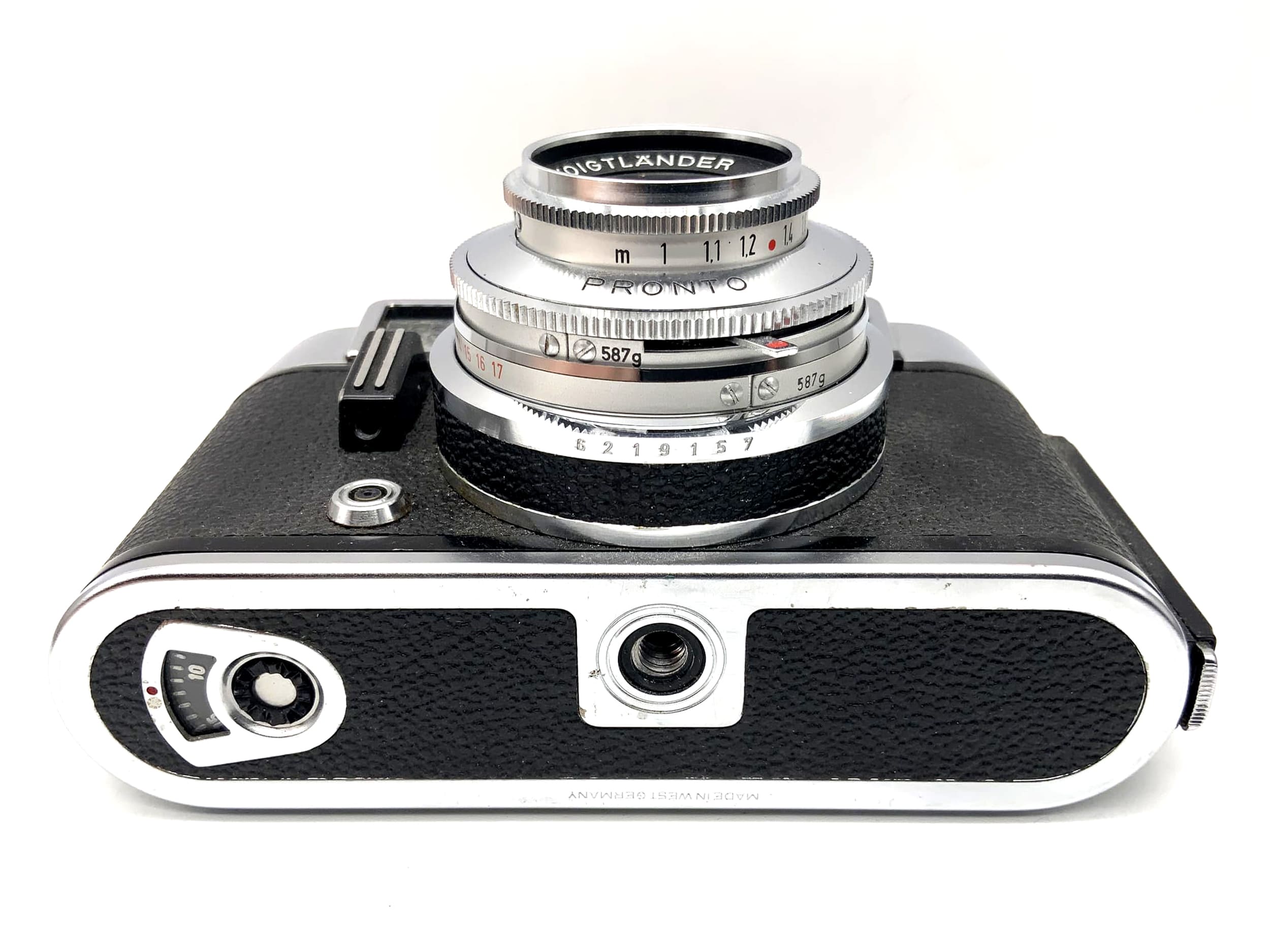 Voigtländer Vito CD Sucherkamera mit Lanthar 2.8/50 Pronto Analogkamera