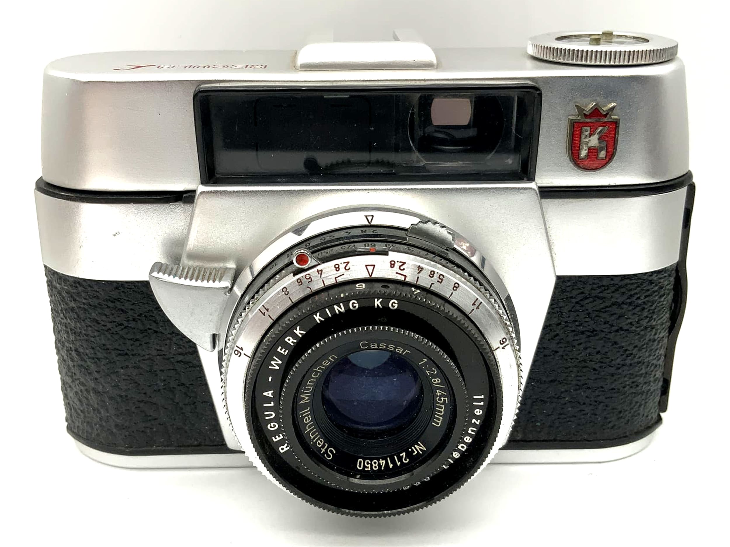 Regula L Sucherkamera Steinheil München Cassar 1:2.8 f=45mm Pronto Analogkamera