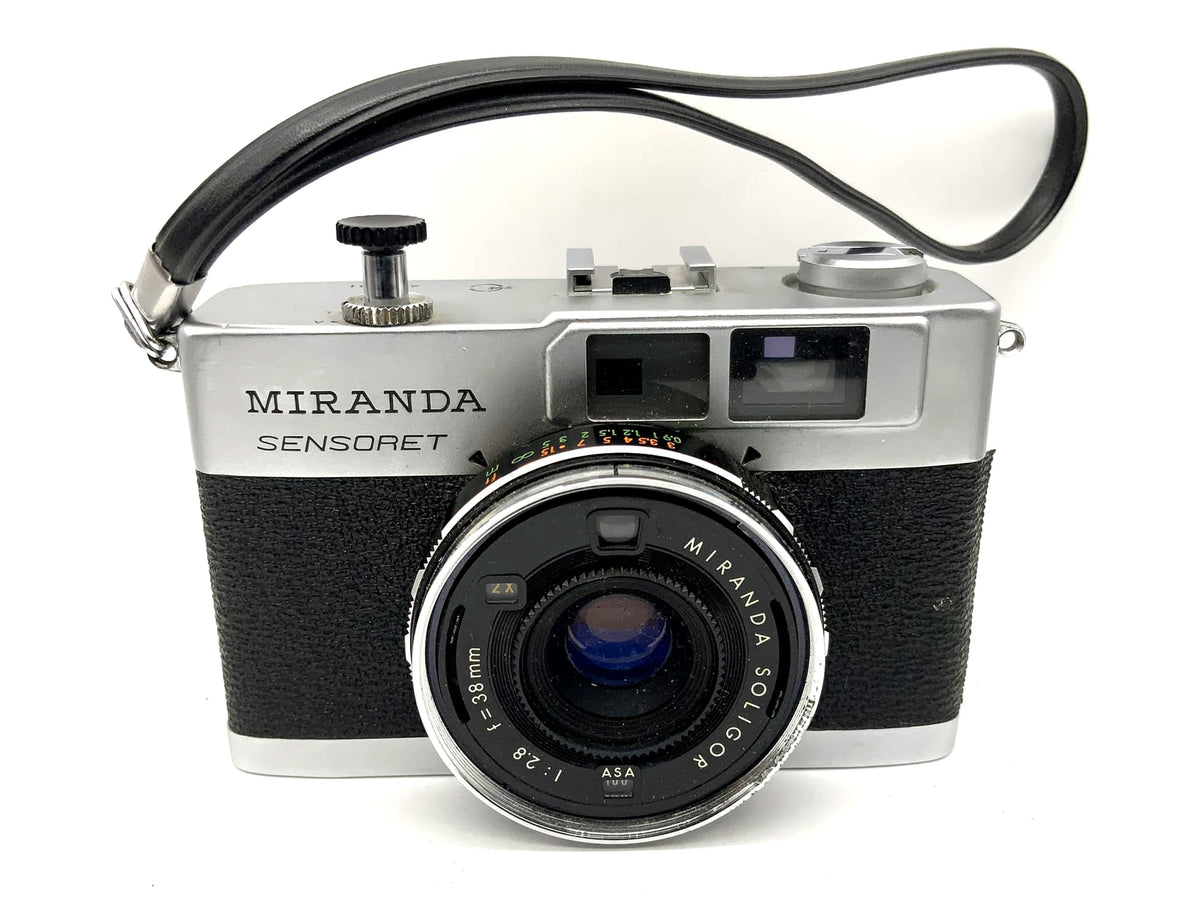 Miranda Sensoret Sucherkamera mit Miranda Soligor Lens 1:2,8 f=35mm Analogkamera