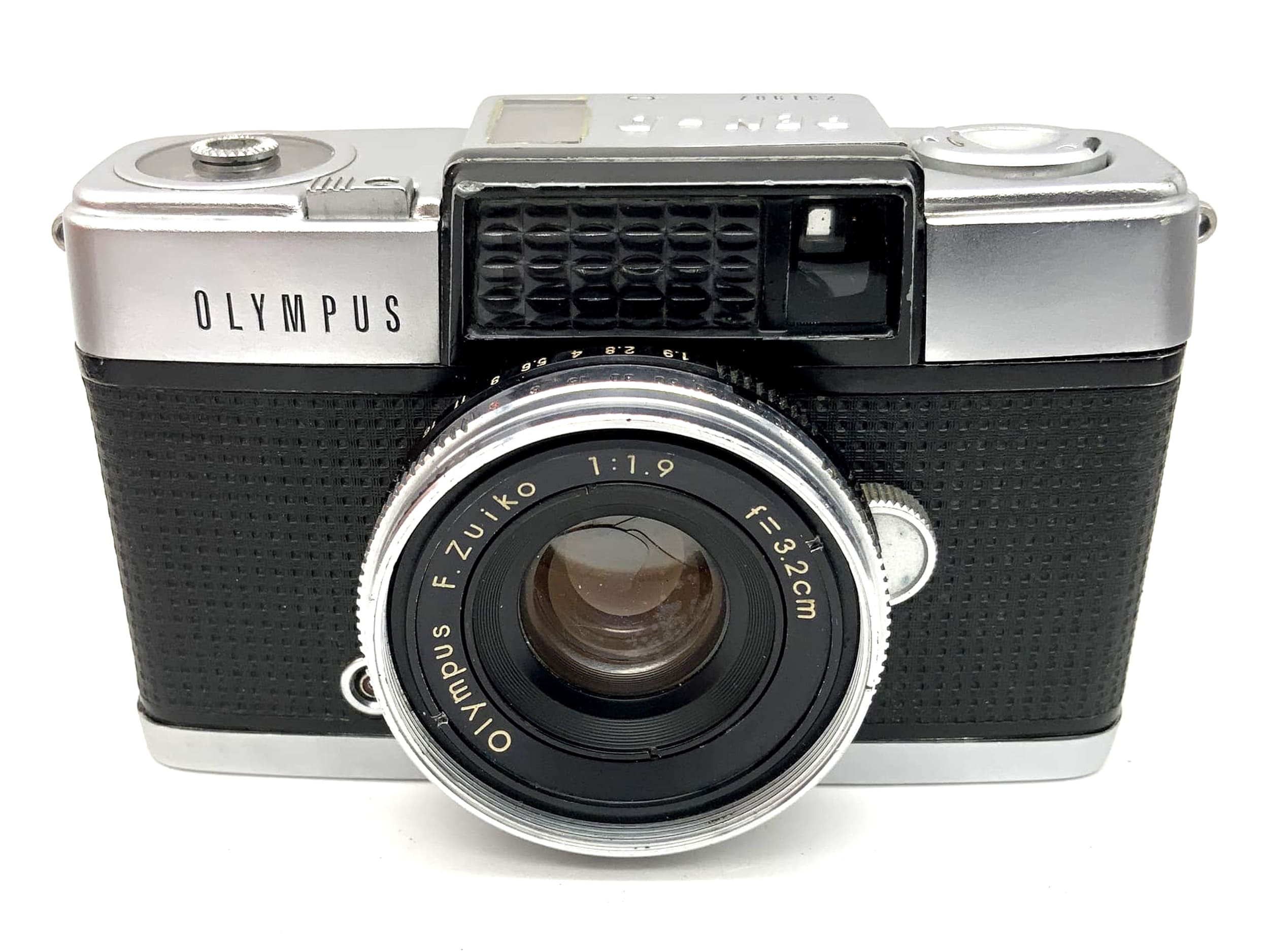 Olympus PEN-D Sucherkamera mit F.Zuiko 1:1.9 f=3.2cm Analogkamera !Beli defekt!