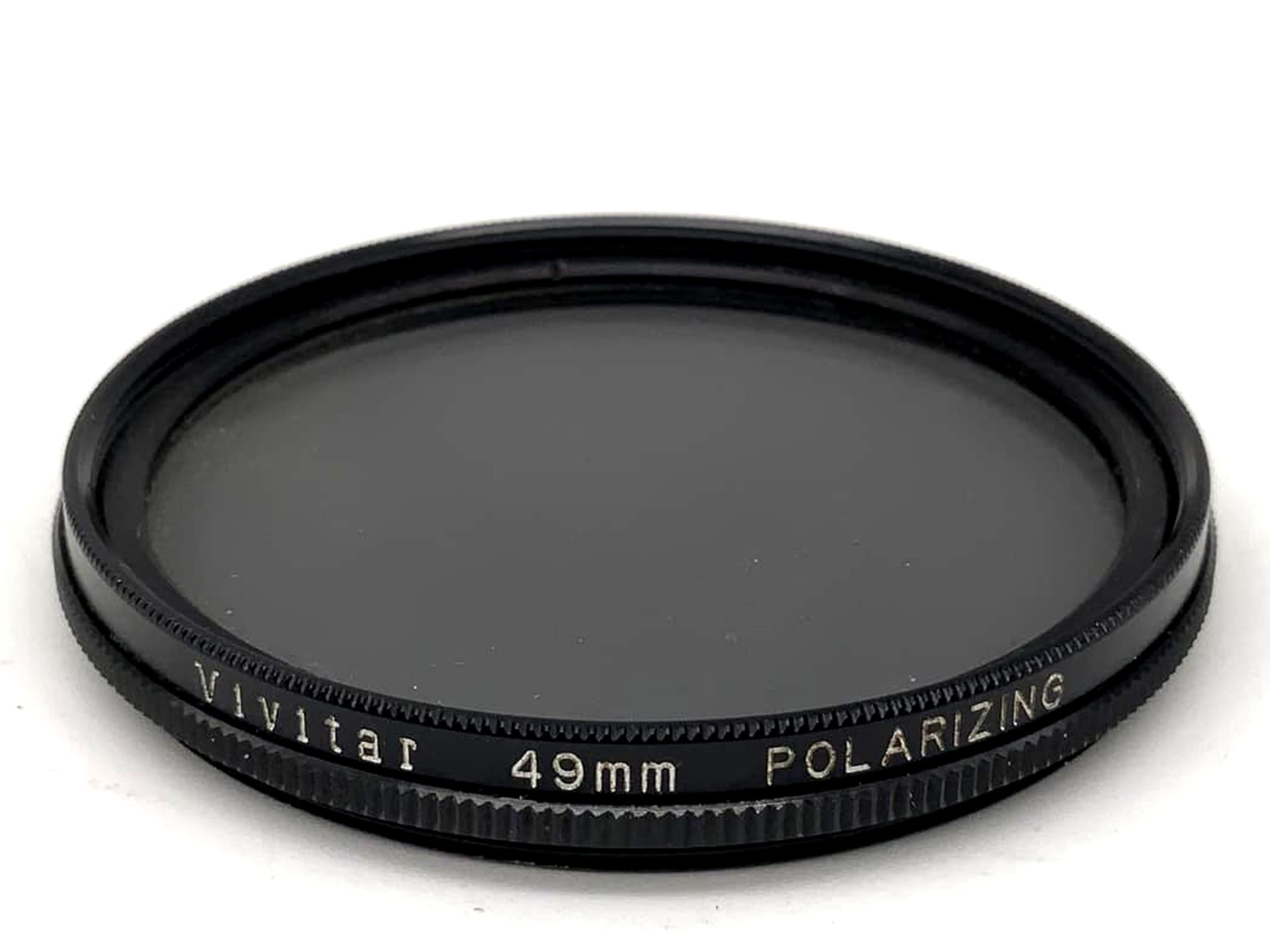 Vivitar Polfilter Polarizing Filter 49mm Kreisförmig Filtergewinde M49