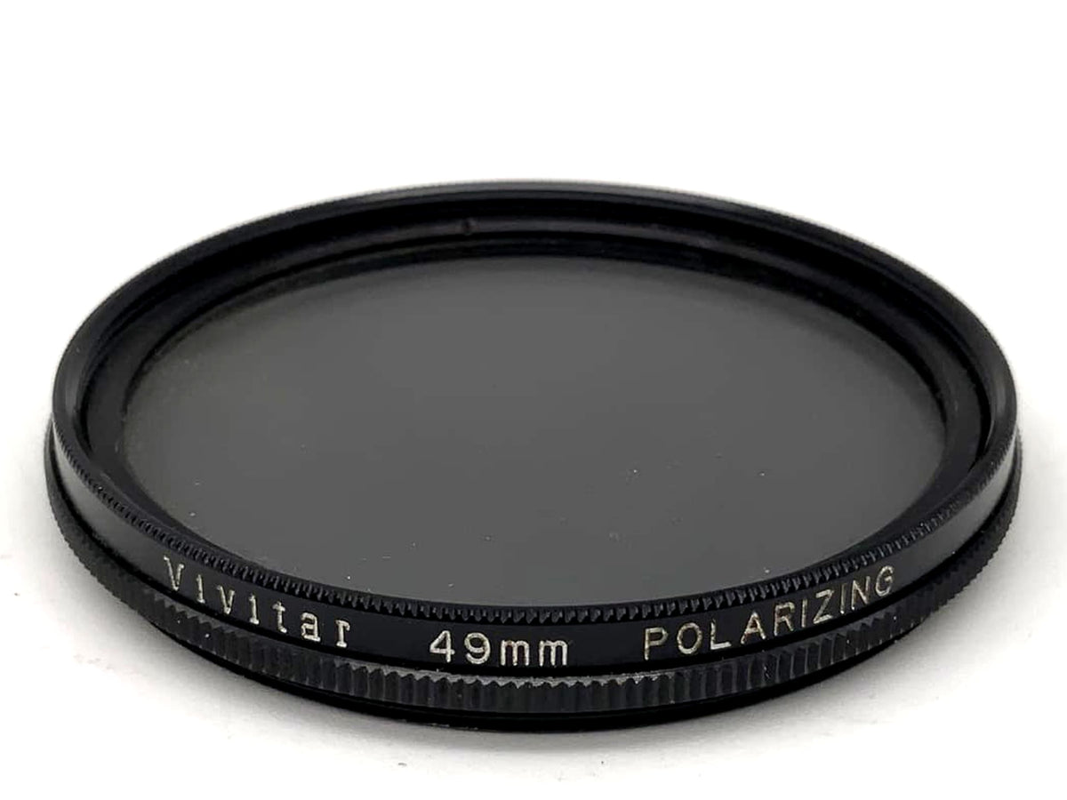 Filtre polarisant circulaire Vivitar 49 mm, filetage M49