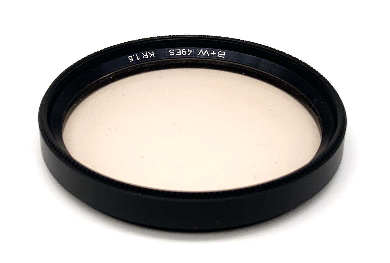 B+W Korrekturfilter KR1,5 Filter 49mm Kreisförmig Filtergewinde M49
