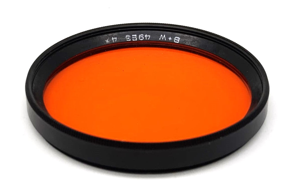 B+W Farbfilter 4x Orange Filter 49mm Kreisförmig Filtergewinde M49