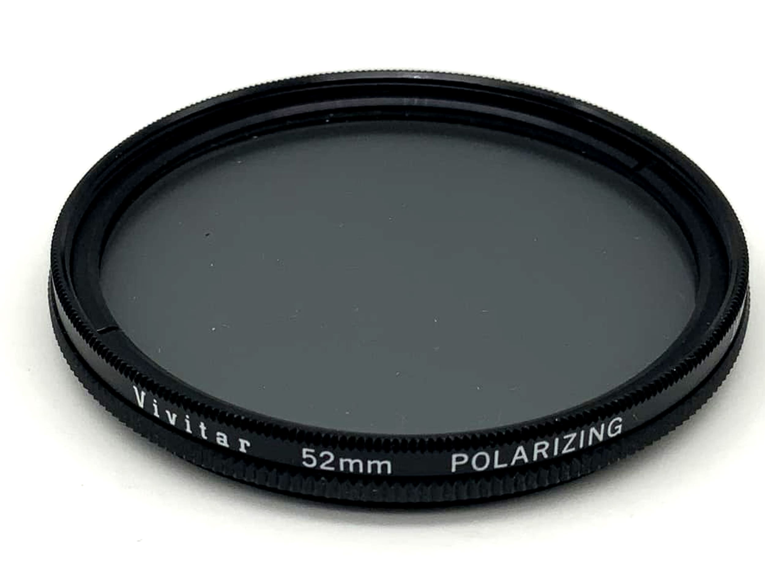 Vivitar Polfilter Polarizing Filter 52mm Kreisförmig Filtergewinde M52