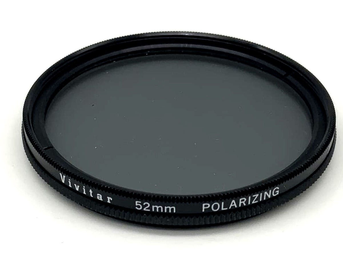 Filtre polarisant circulaire Vivitar 52 mm, filetage M52