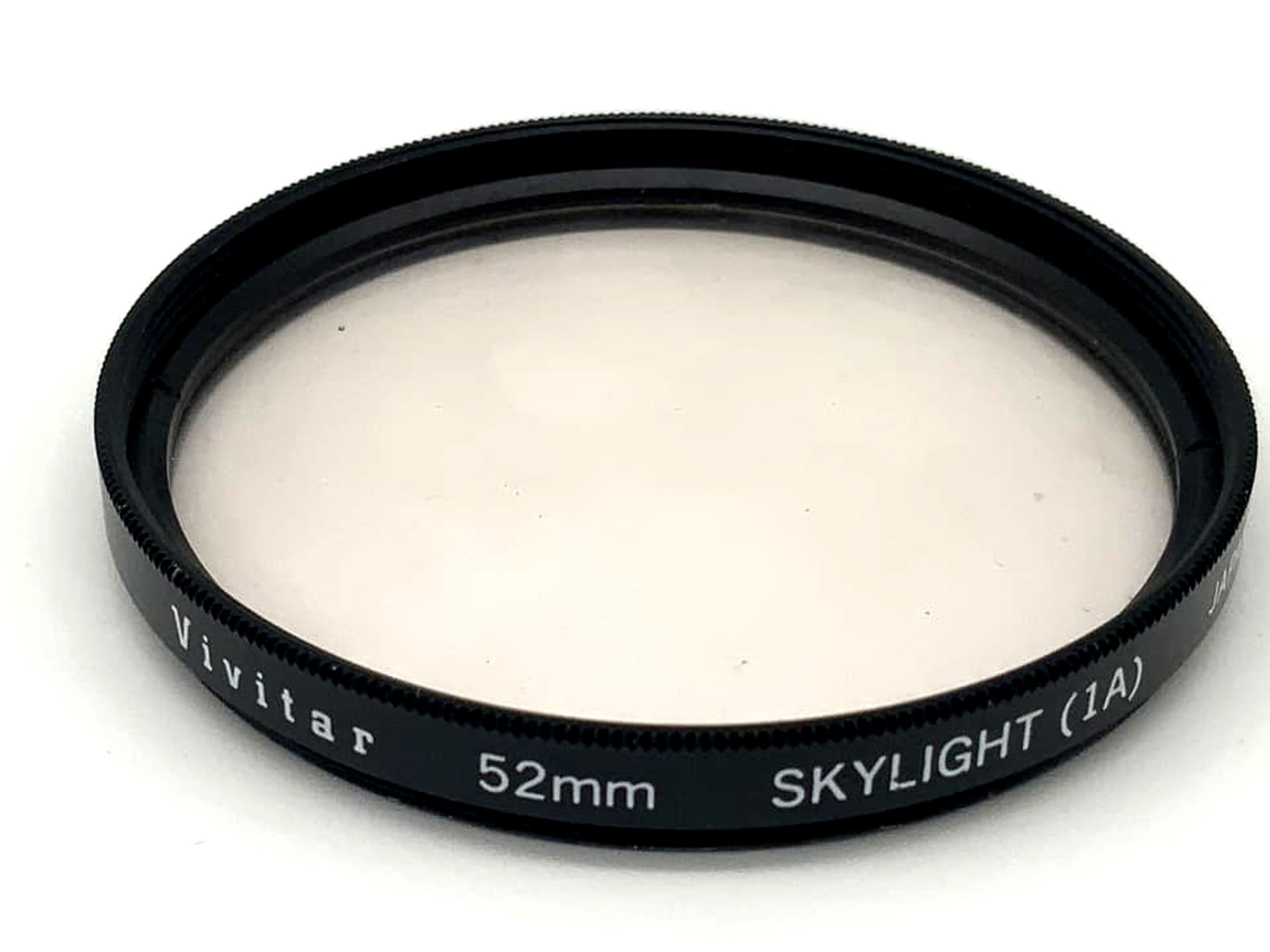 Vivitar Skylight 1A Filter 52mm Kreisförmig Filtergewinde M52