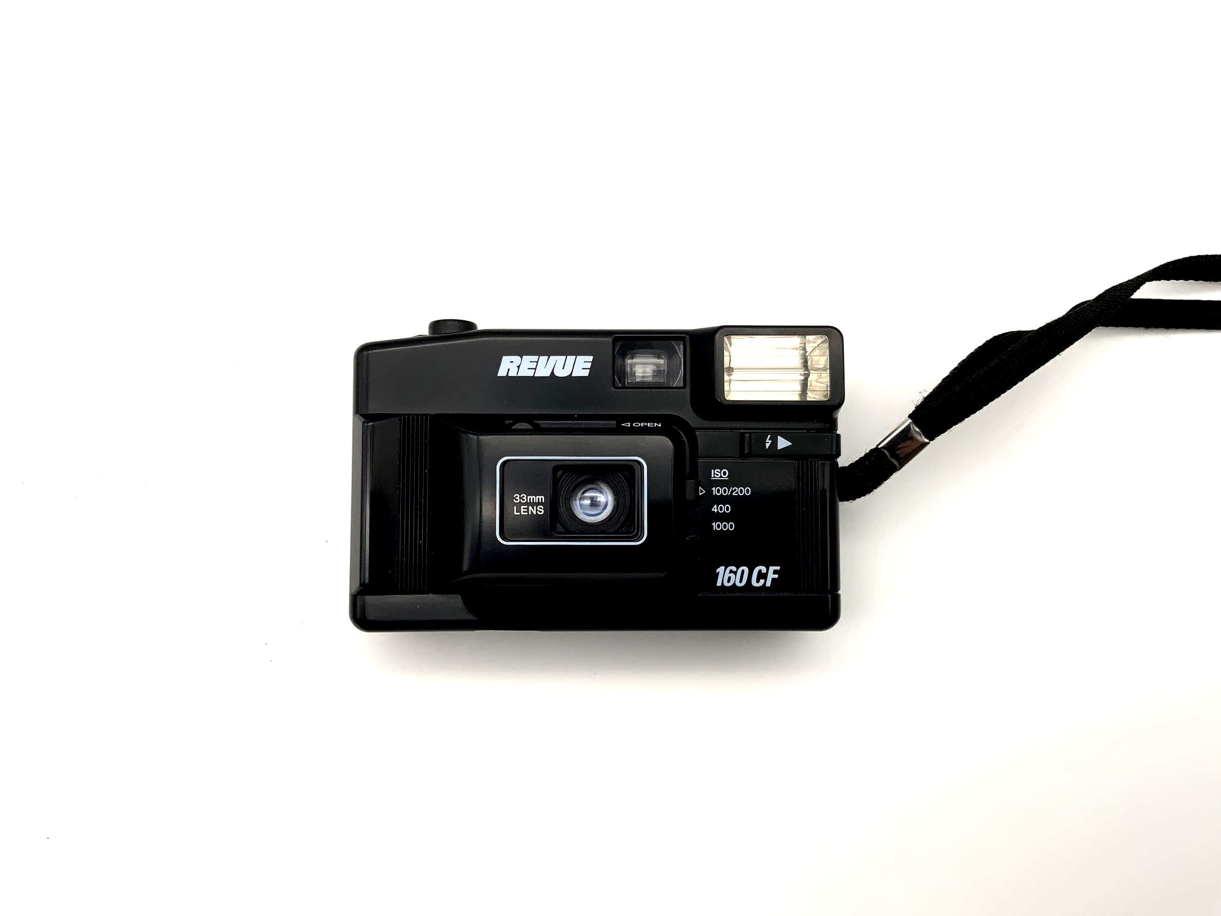 Revue 160 CF Analogkamera Kompkatkamera 35mm Autofokus Point&Shoot