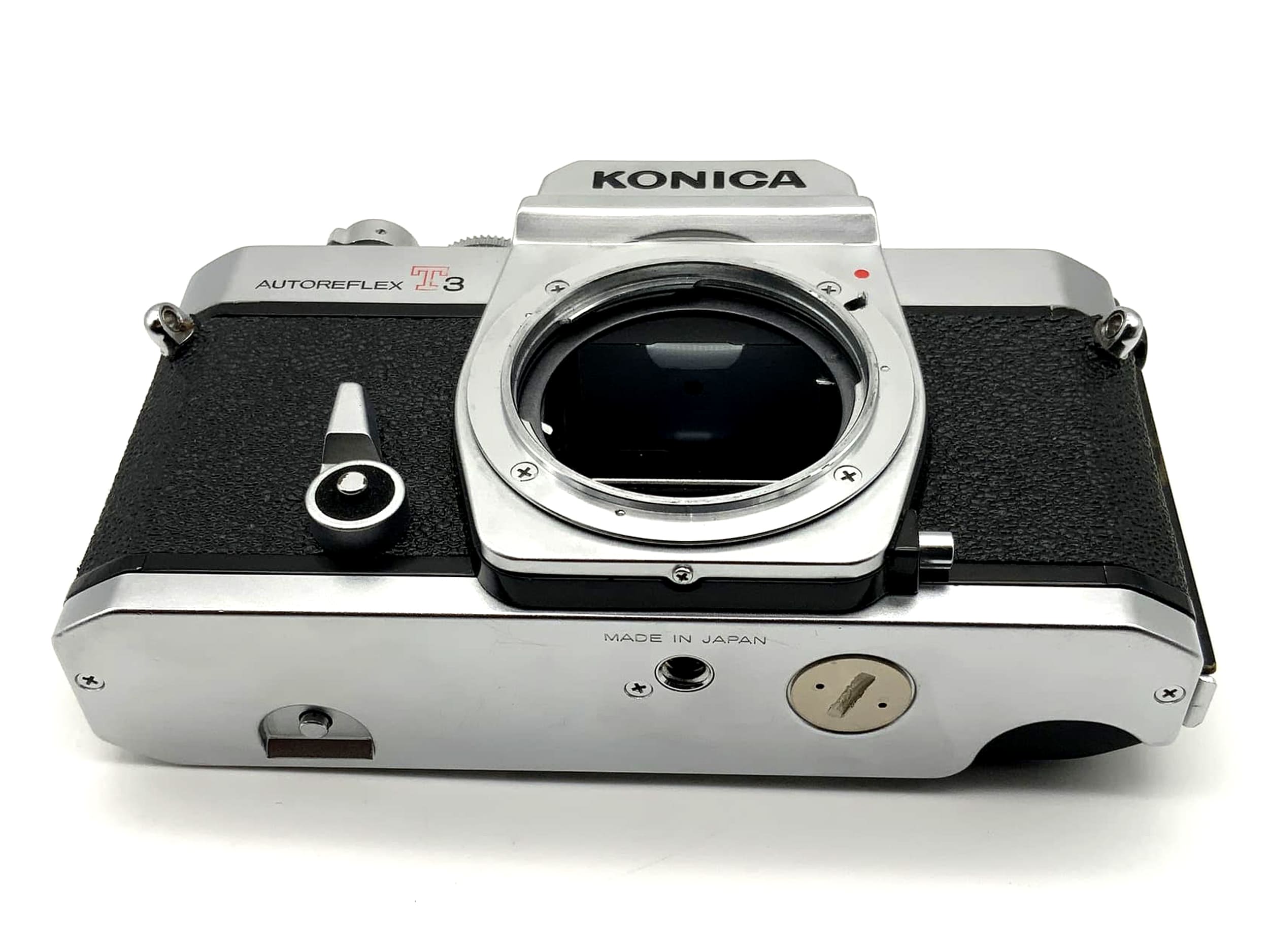 Konica Autoreflex T3 Body Gehäuse SLR Kamera analoge Spiegelreflexkamera 35mm