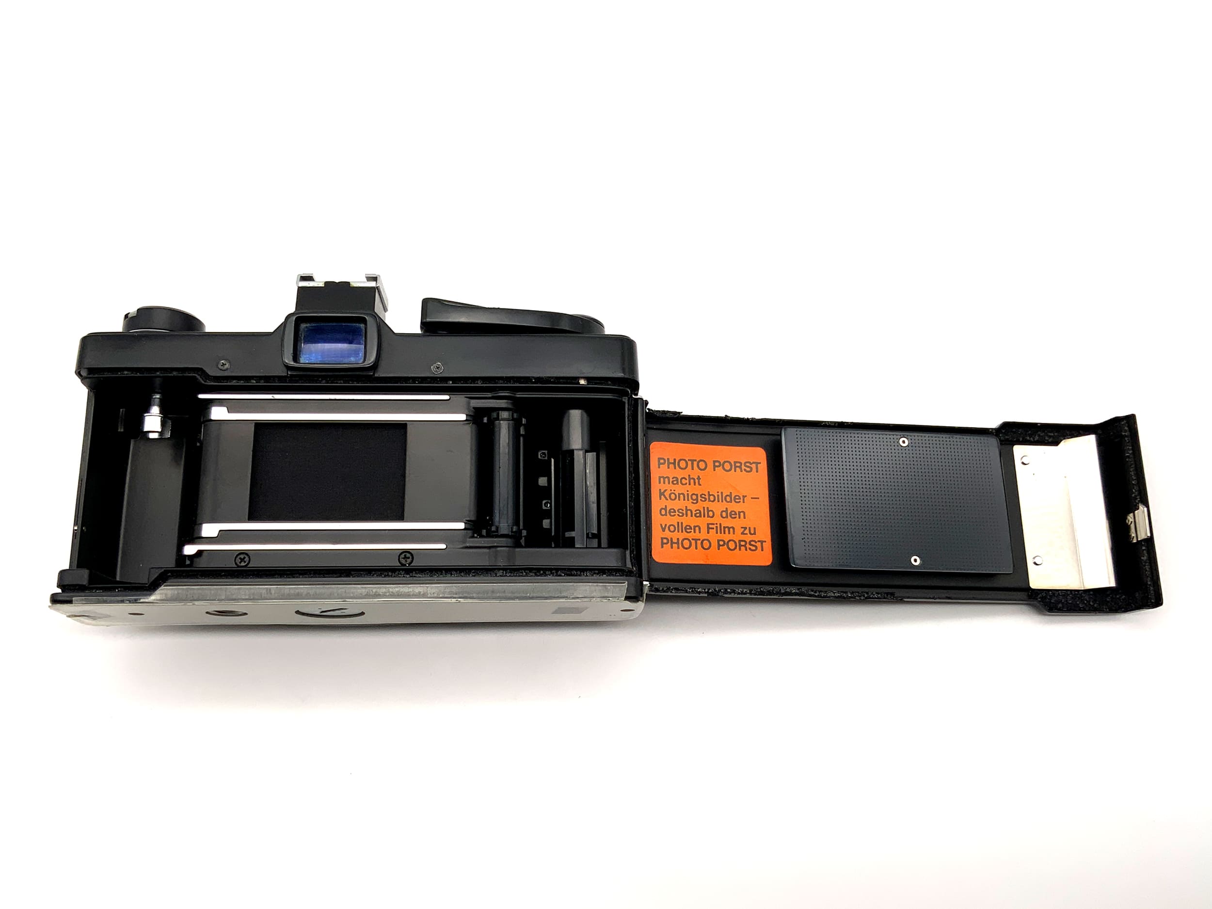 Porst compact-reflex !Beli defekt! Body Gehäuse SLR analoge Spiegelreflexkamera