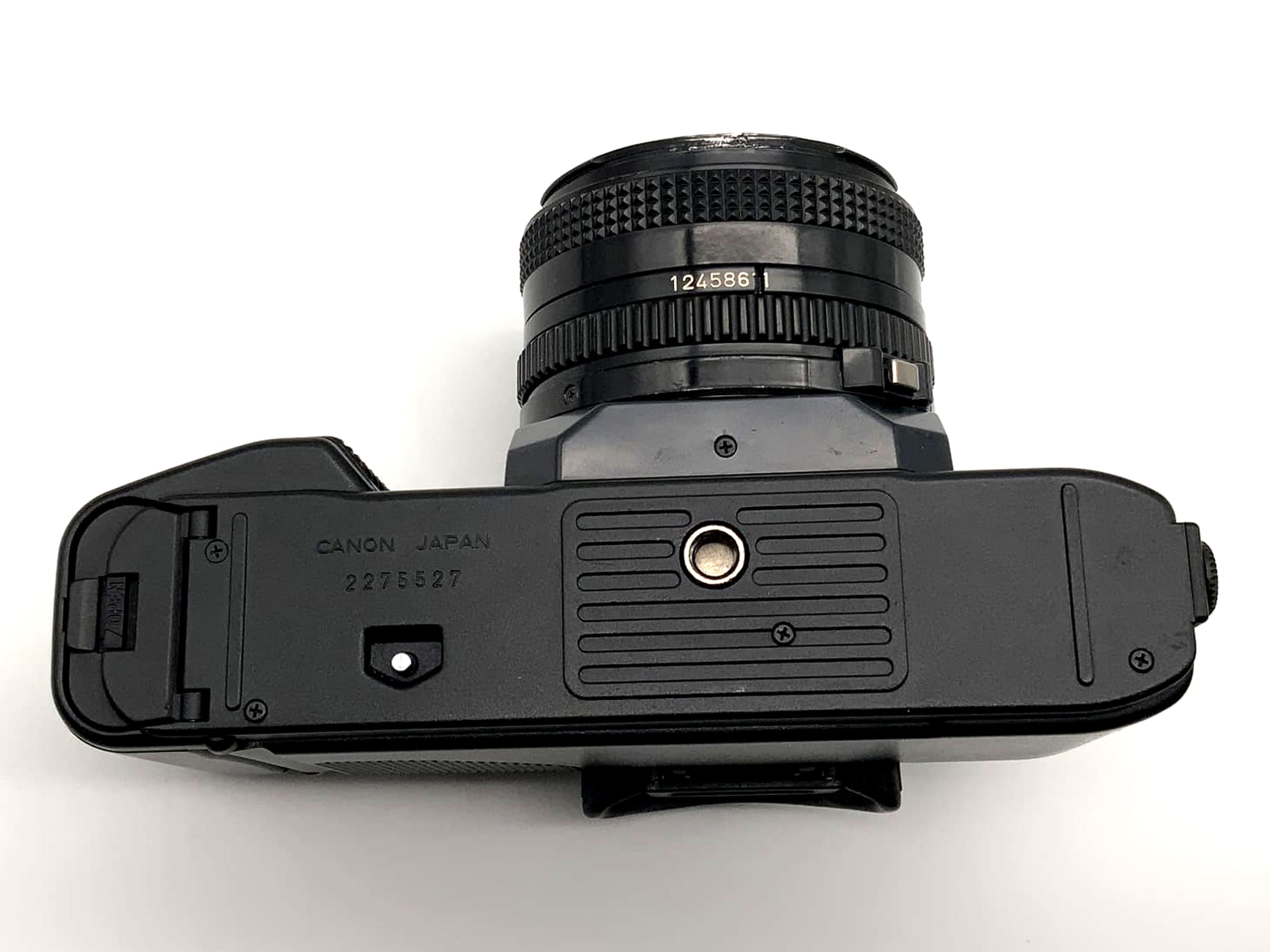 Canon T50 analoge Spiegelreflexkamera mit Canon Lens 50mm 1/1.8 Objektiv