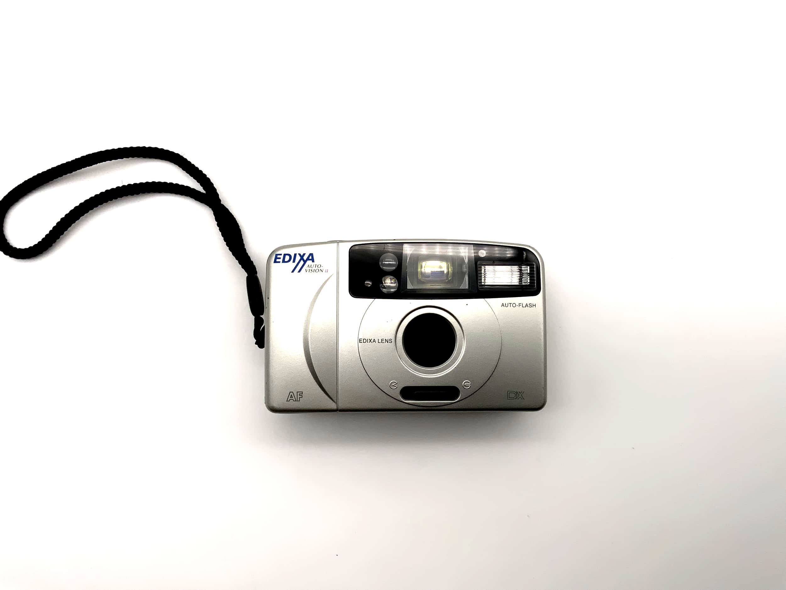 Edixa Autovision II Analogkamera Kompkatkamera 35mm Autofokus Point&Shoot