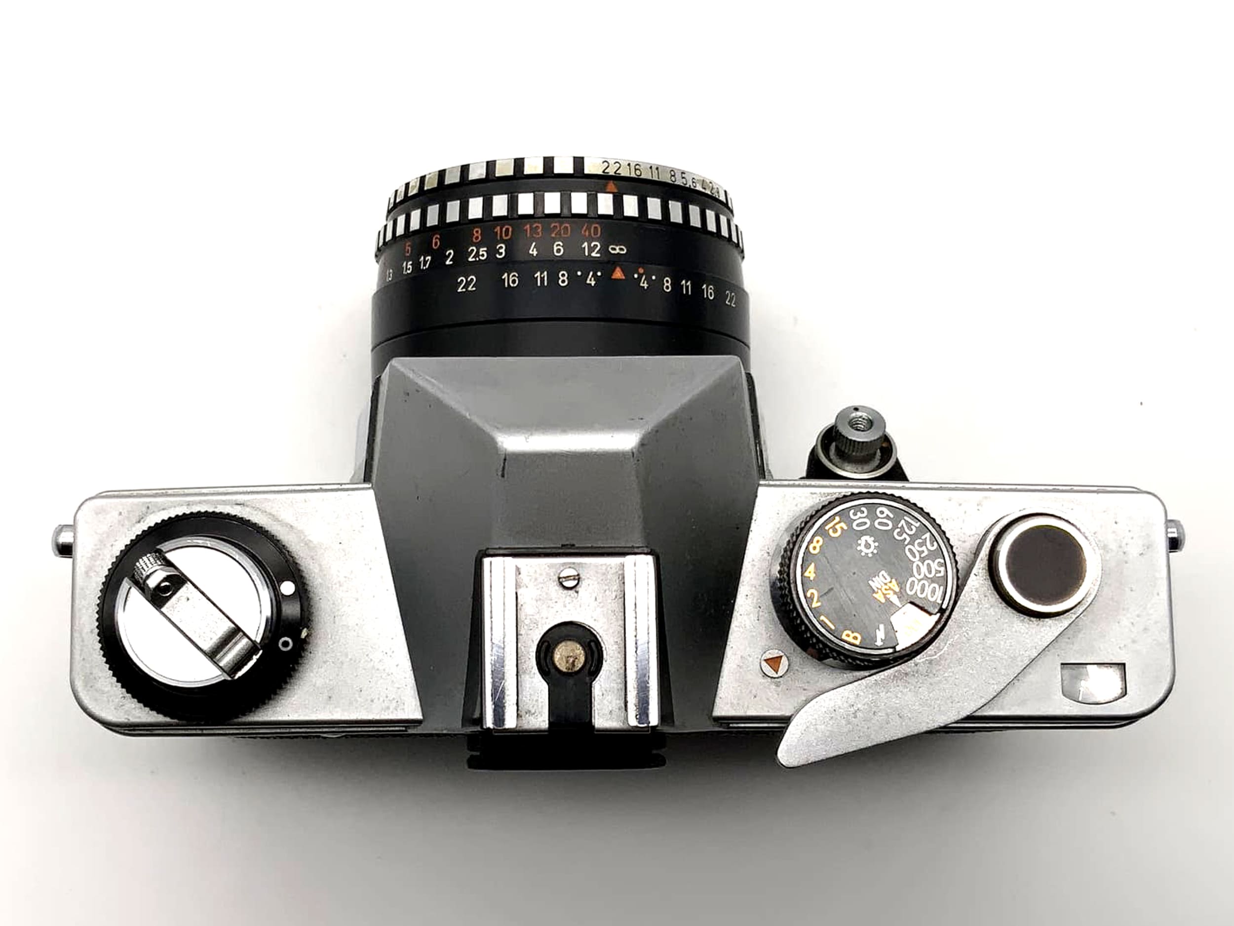 Pentacon Praktica LLC avec appareil photo reflex numérique Domiplan 2.8 50 mm, format 35 mm analogique