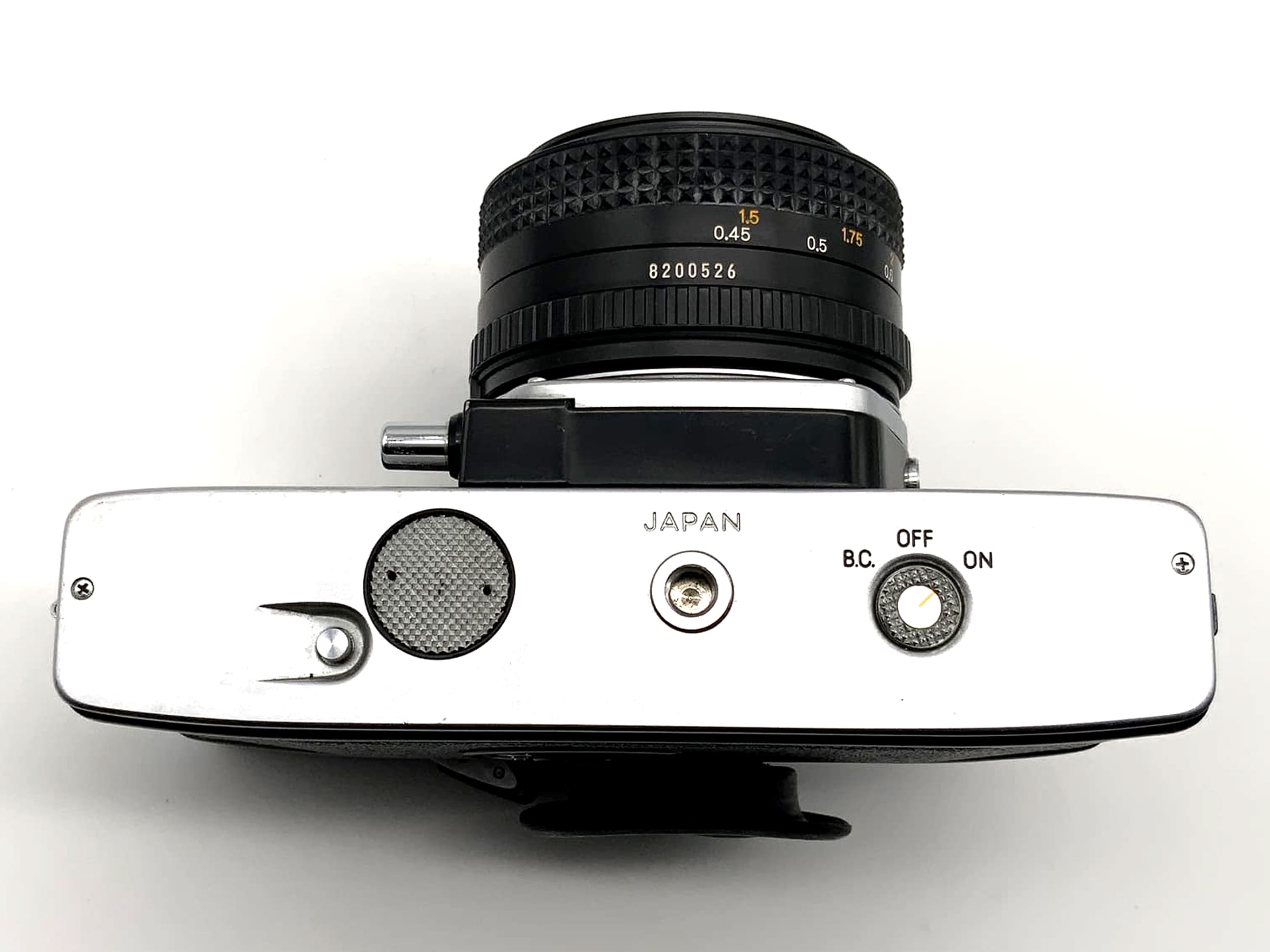 Minolta SRT 101 mit Minolta MD 1.7 50mm Spiegelreflexkamera 35mm analog