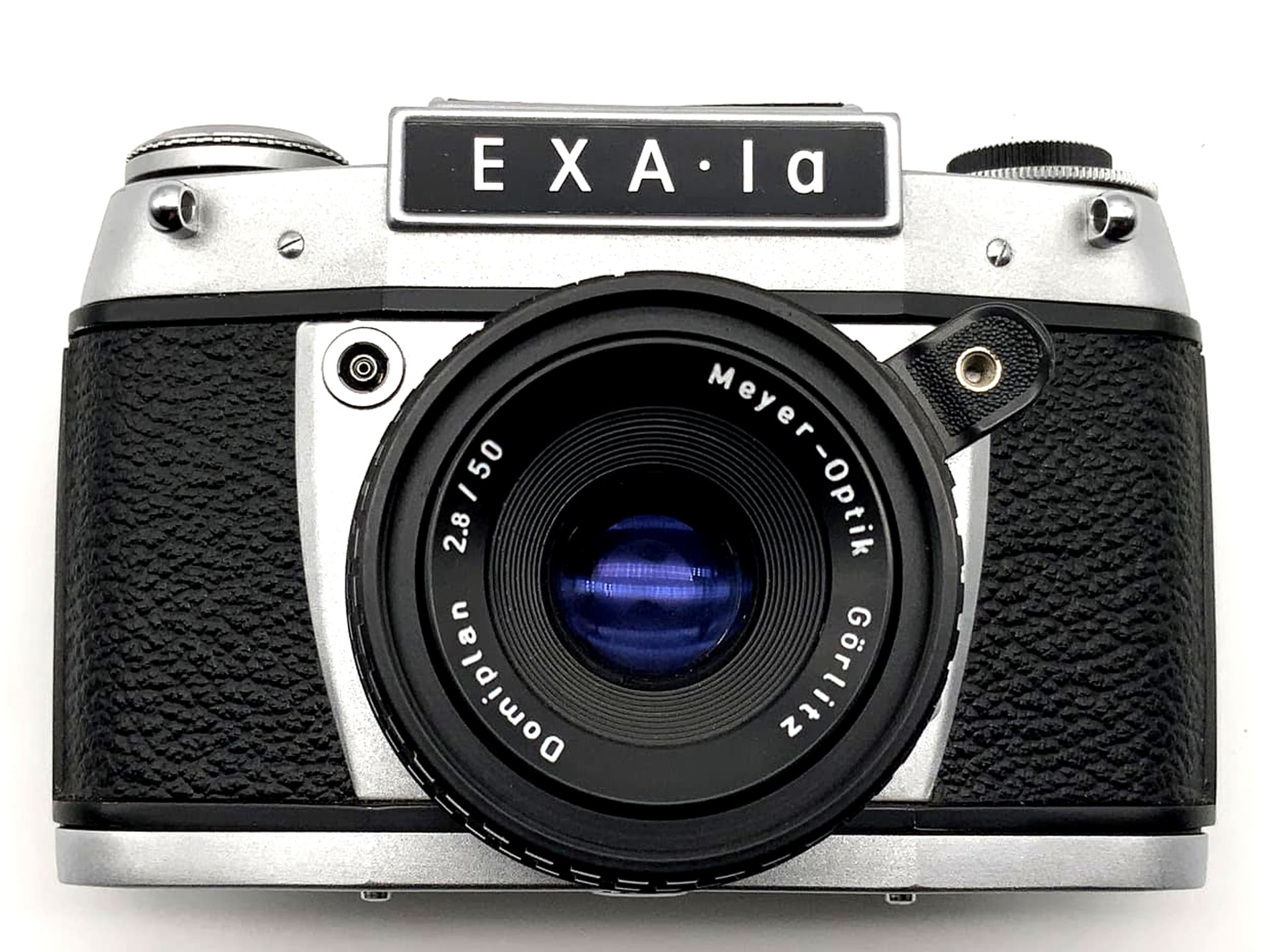 Exakta EXA 1a mit Görlitz 2.8 50mm Objektiv Spiegelreflexkamera 35mm analog